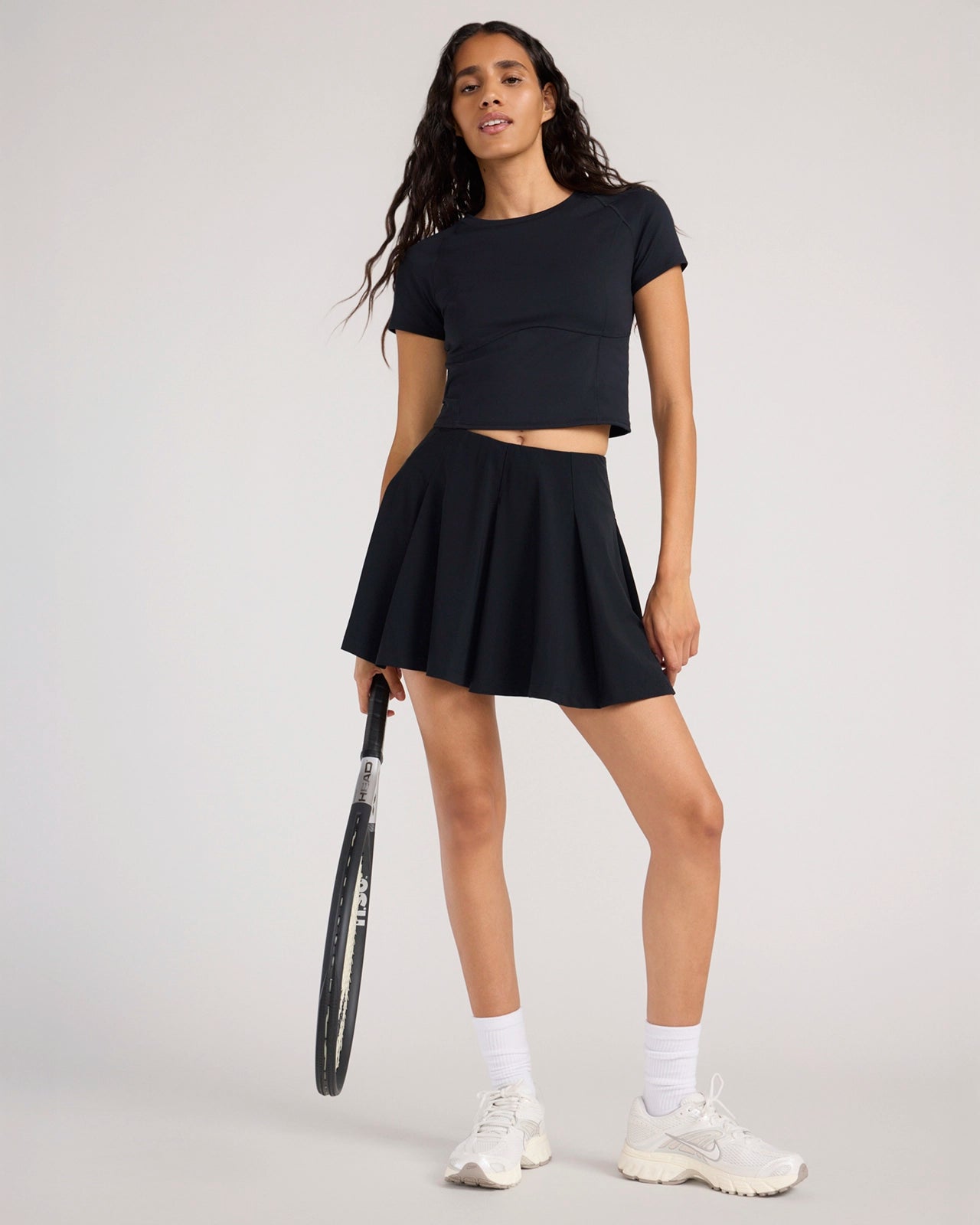 The Active Tennis Skort - Black