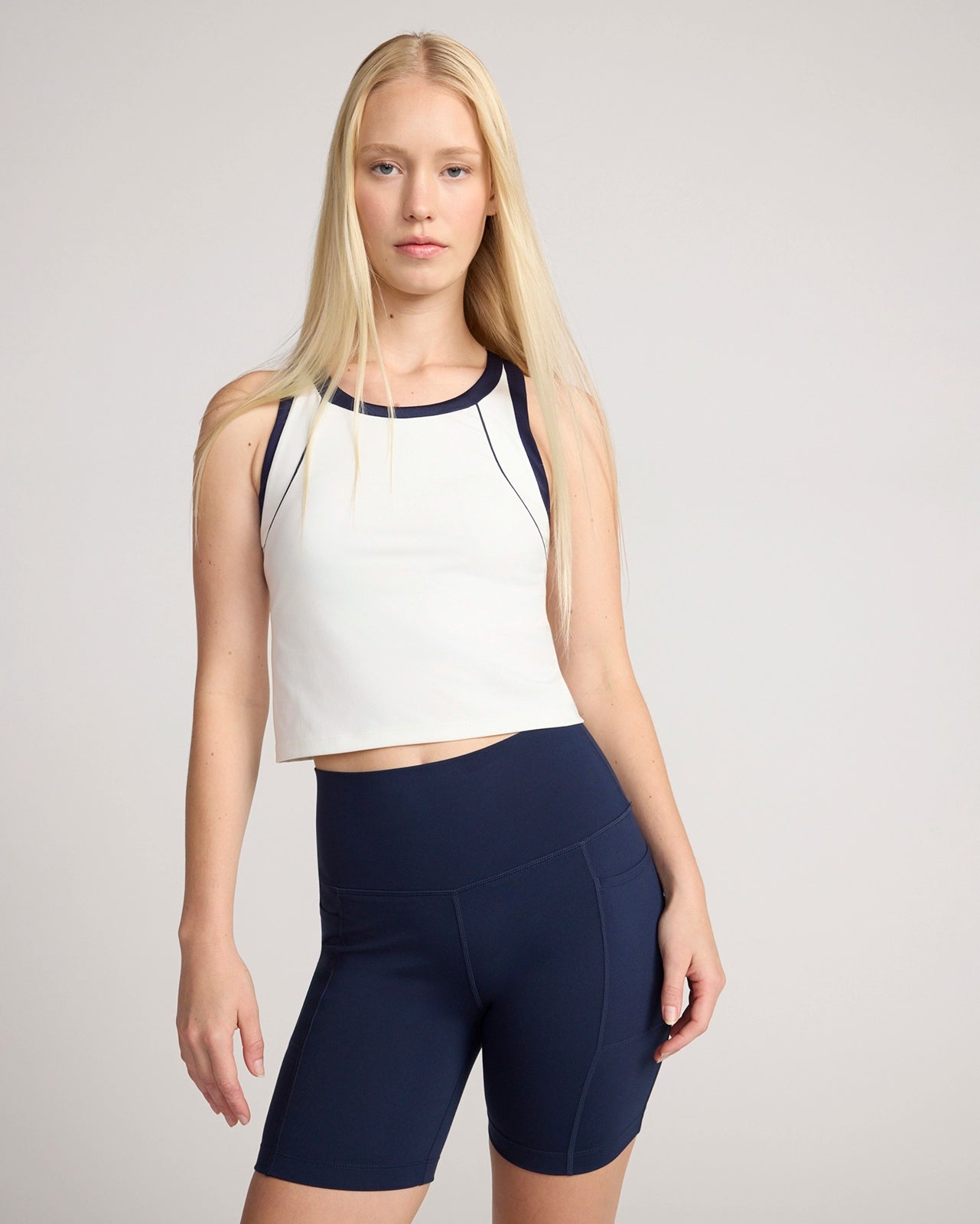The Active Peached Bike Short - Blue