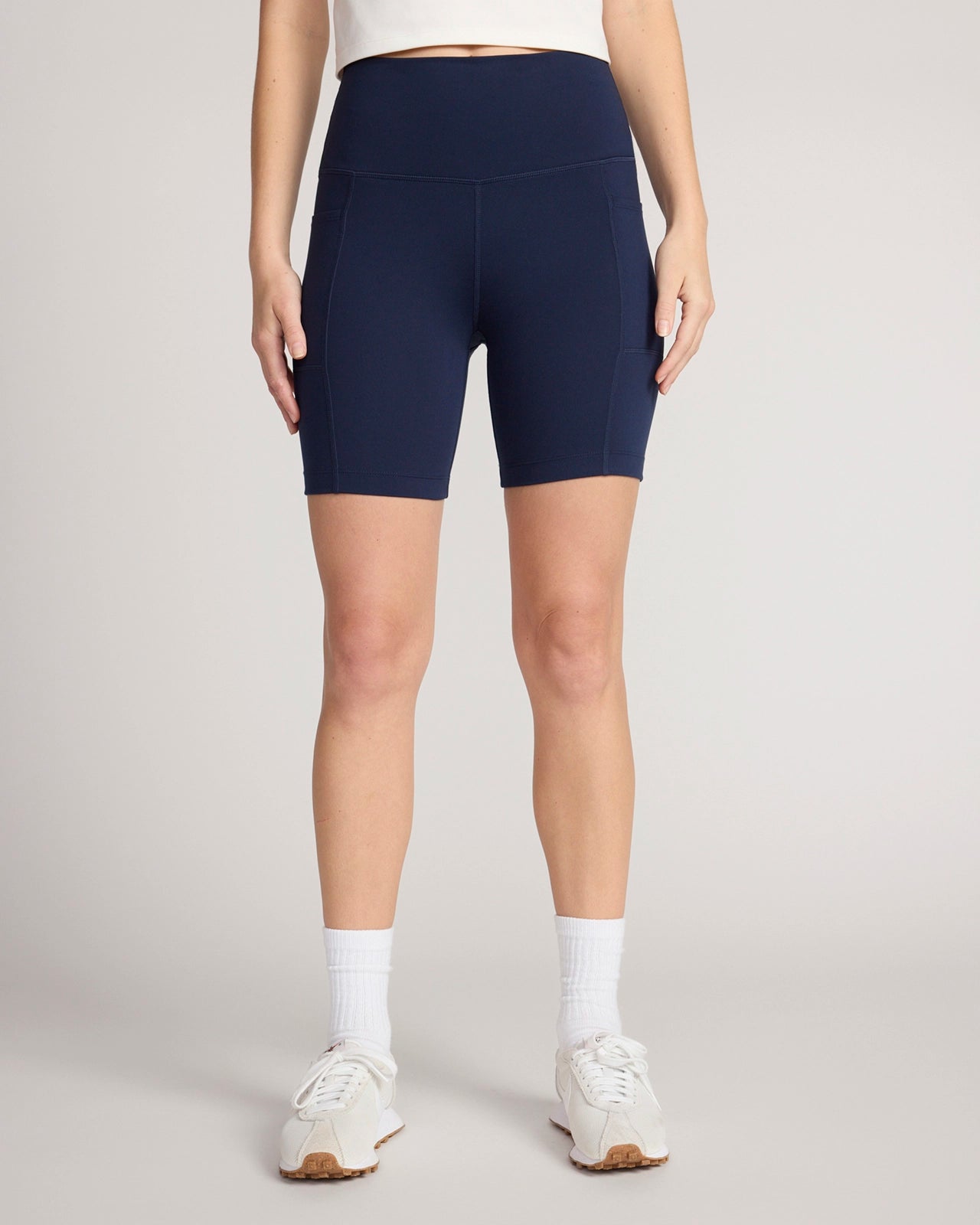The Active Peached Bike Short - Blue