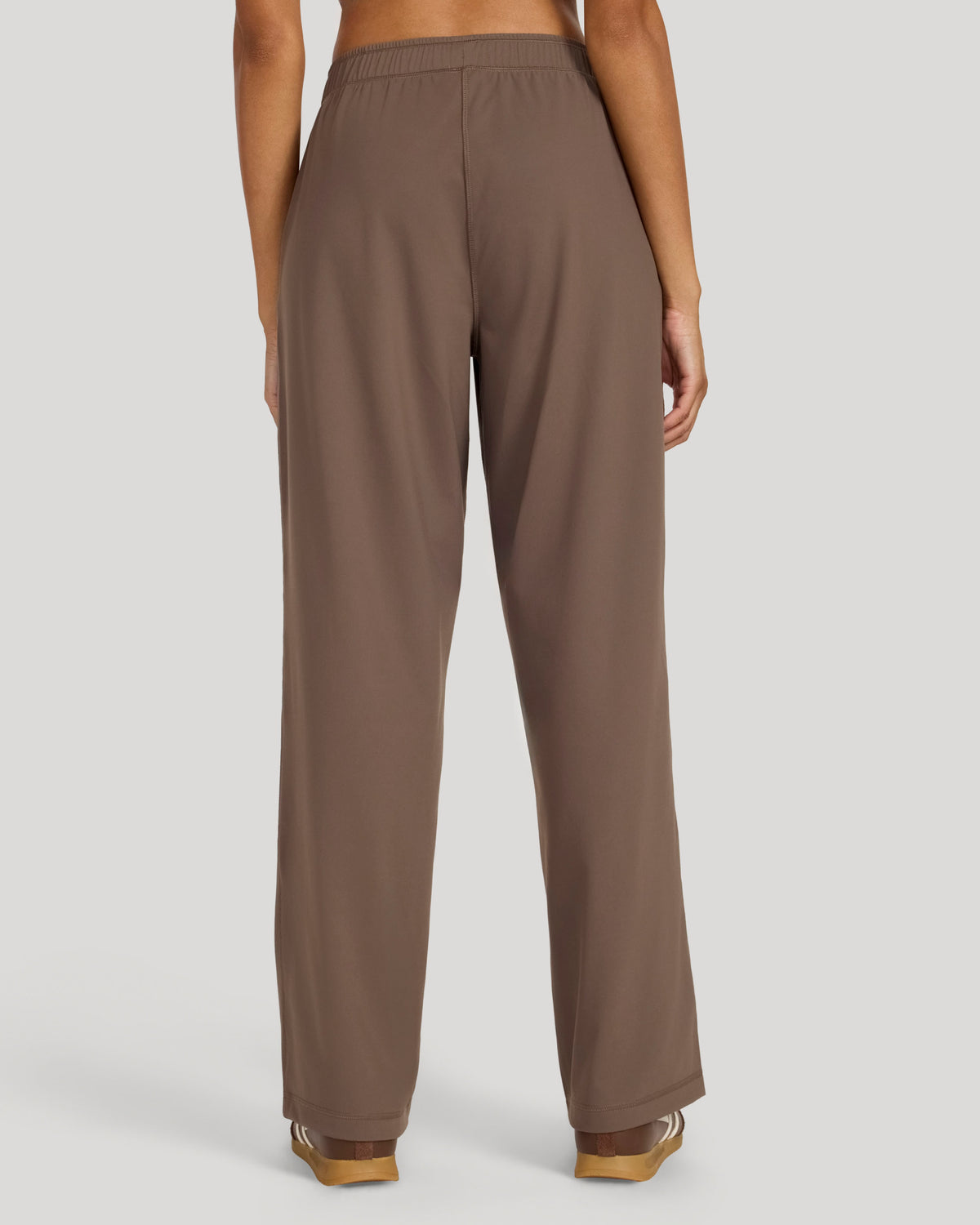 The Active Ultra Soft Stretch Wide Leg Pant - Morel Taupe