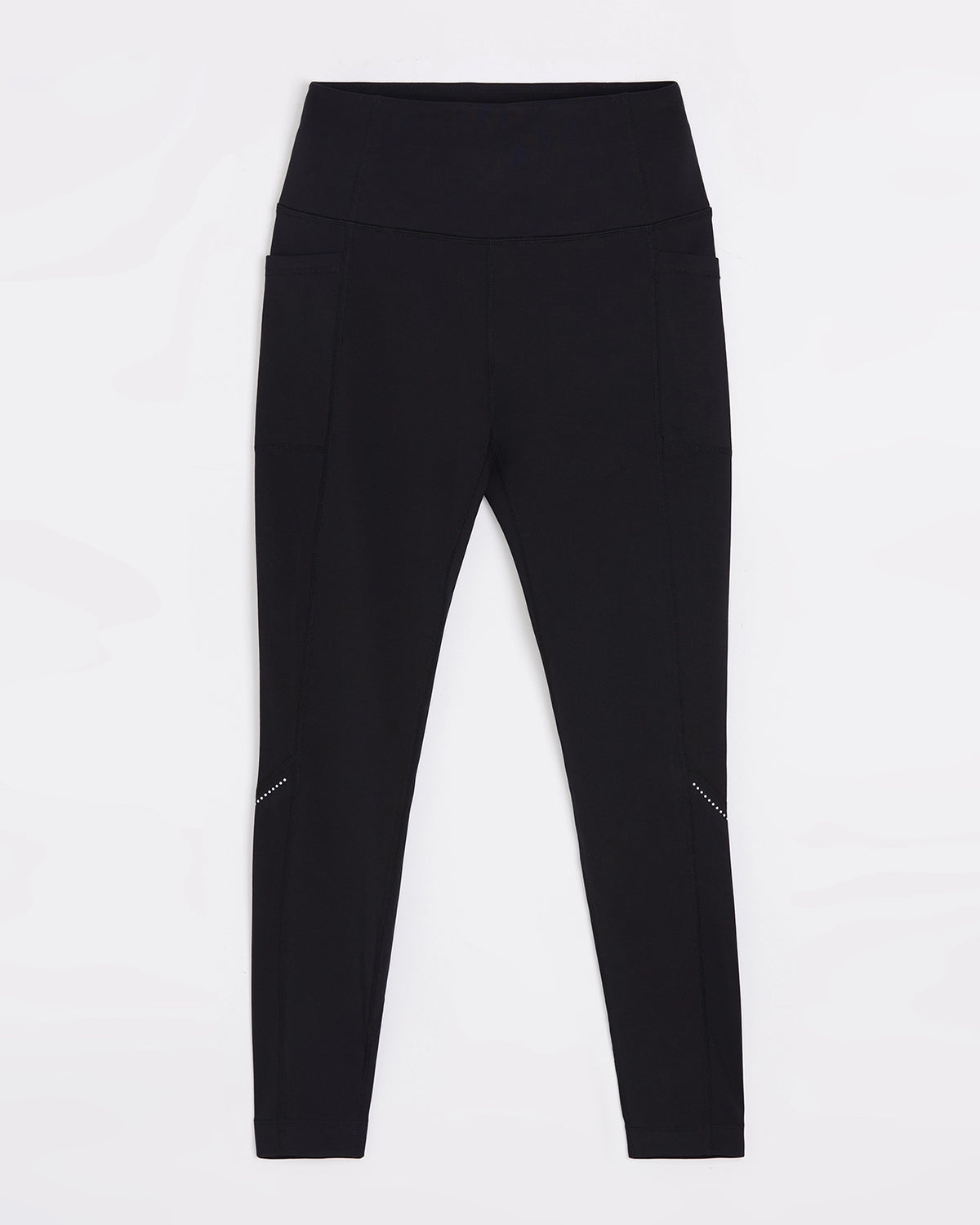 The Active Cold Weather Reflective Legging - Black