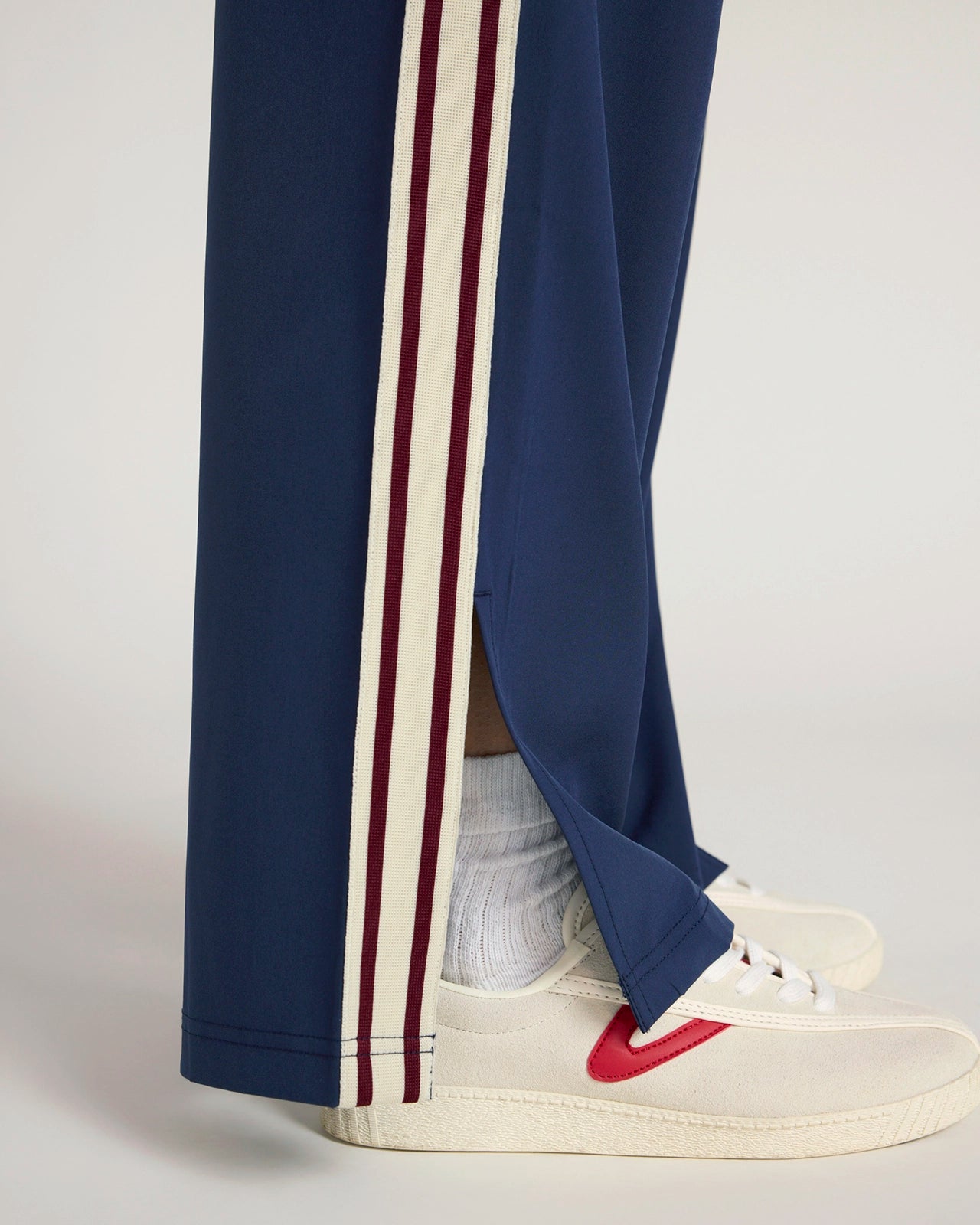 The Soft Stretch Weekender Wide Leg Pant - Naval Academy