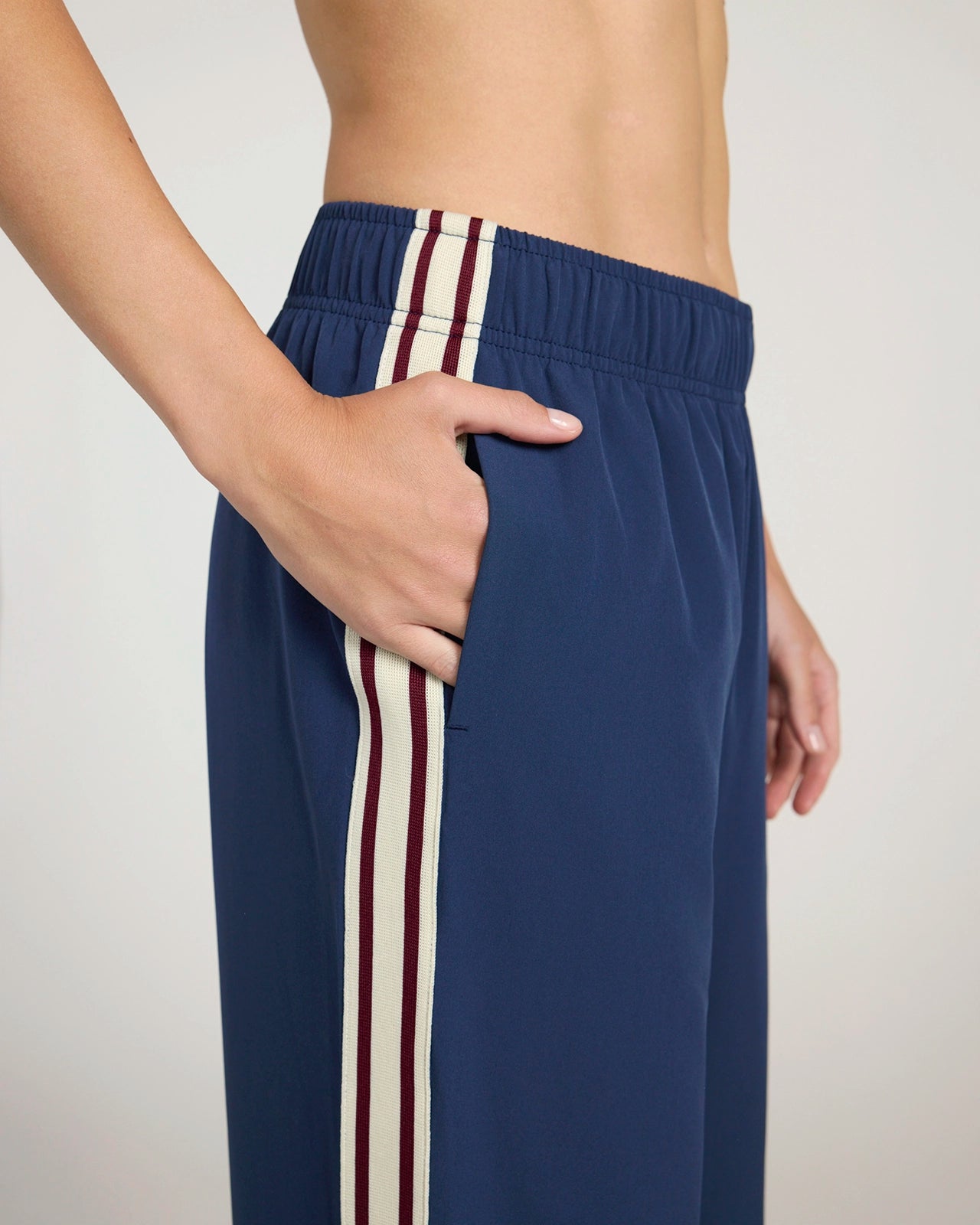 The Soft Stretch Weekender Wide Leg Pant - Naval Academy