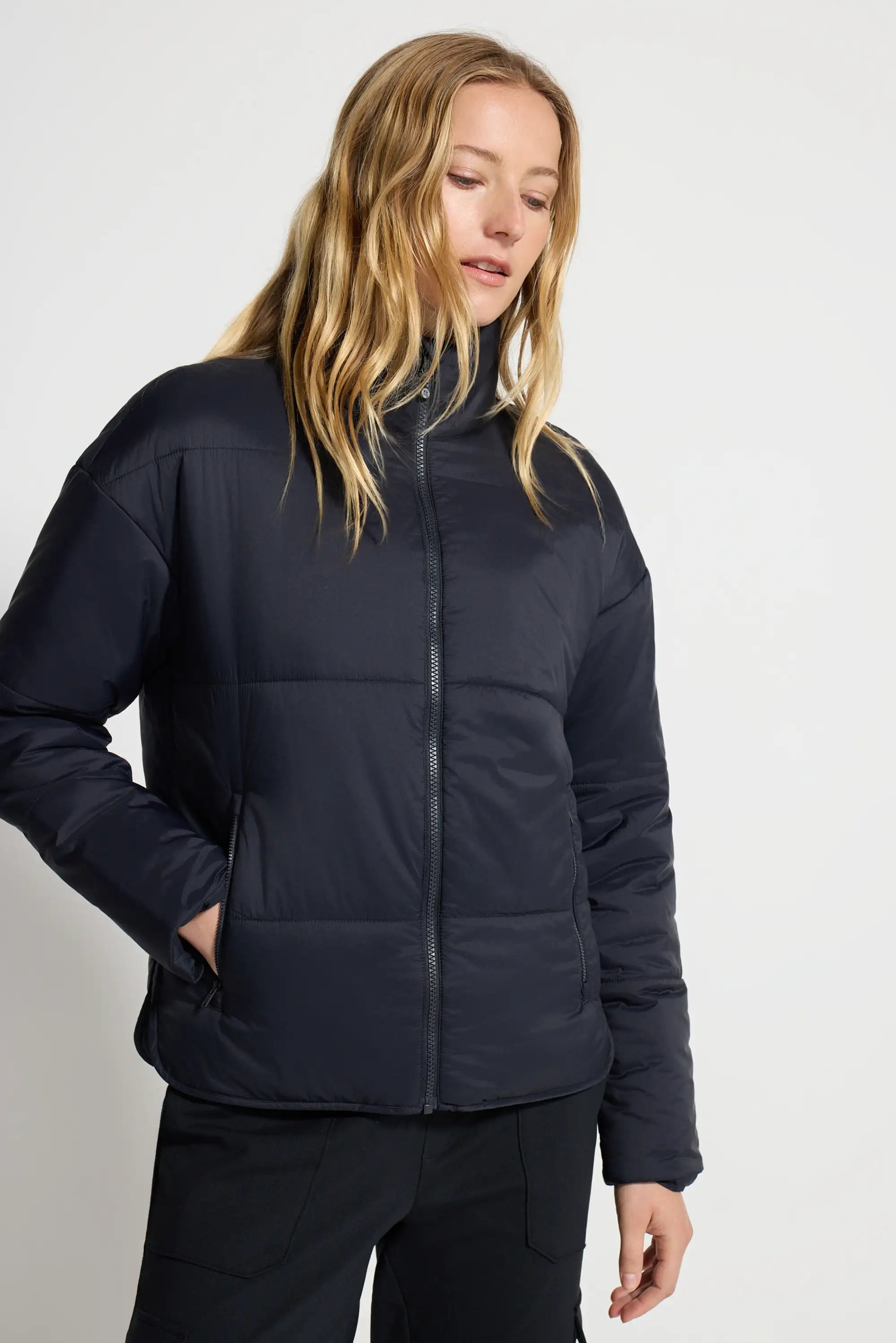 The Sorona™ Fill GRS Certified Recycled Poly Insulated Jacket - Black