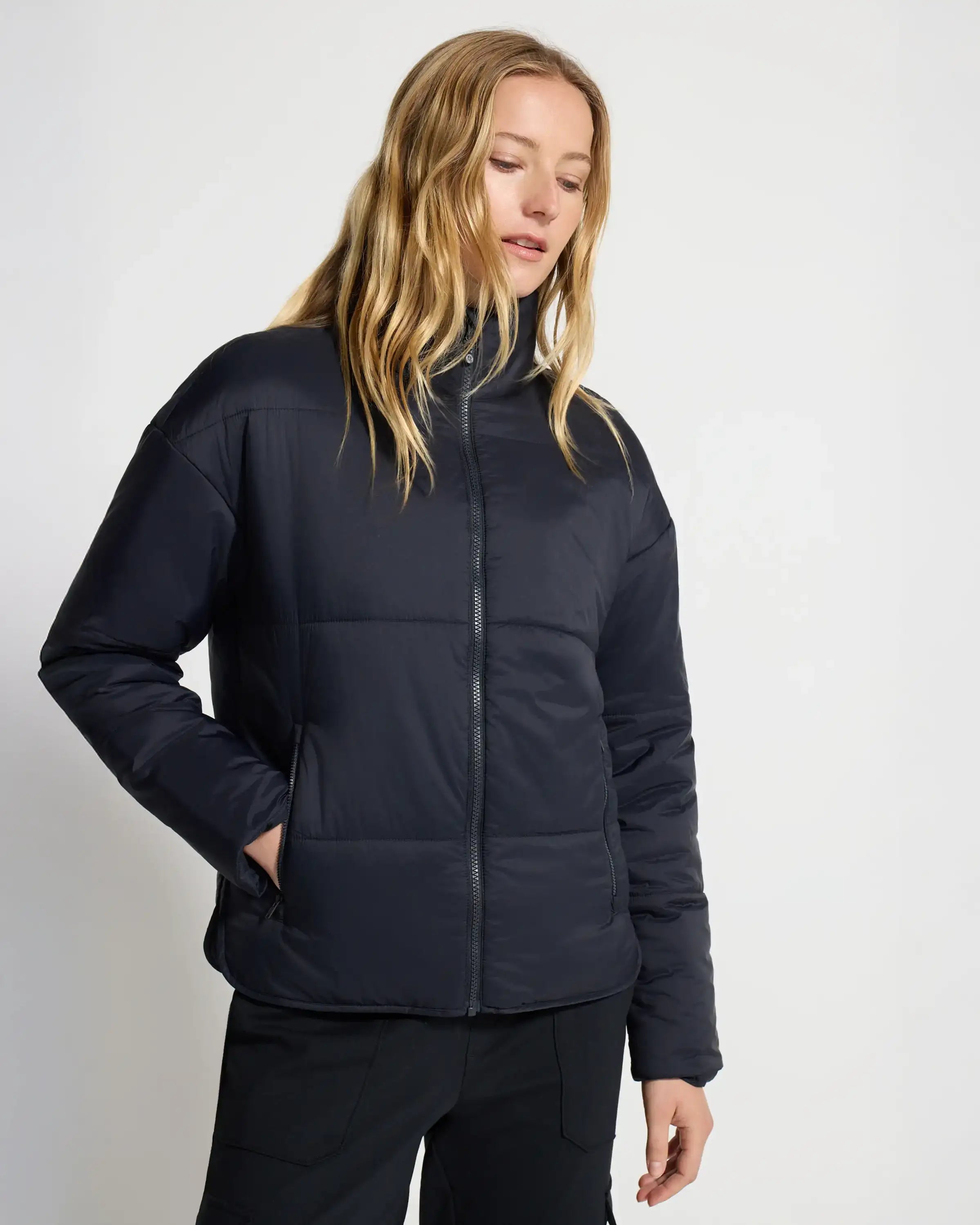 The Sorona™ Fill GRS Certified Recycled Poly Insulated Jacket - Black