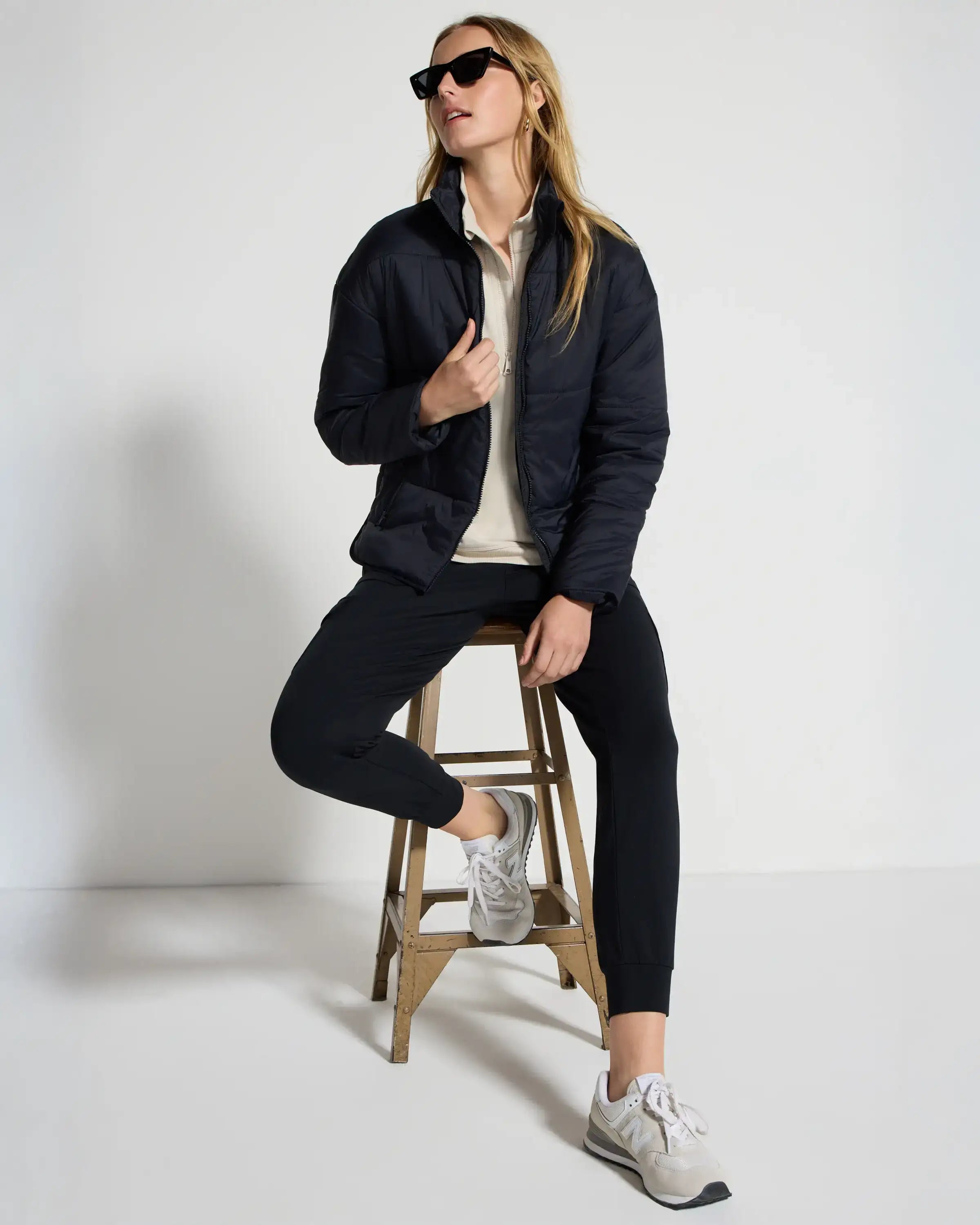 The Sorona™ Fill GRS Certified Recycled Poly Insulated Jacket - Black