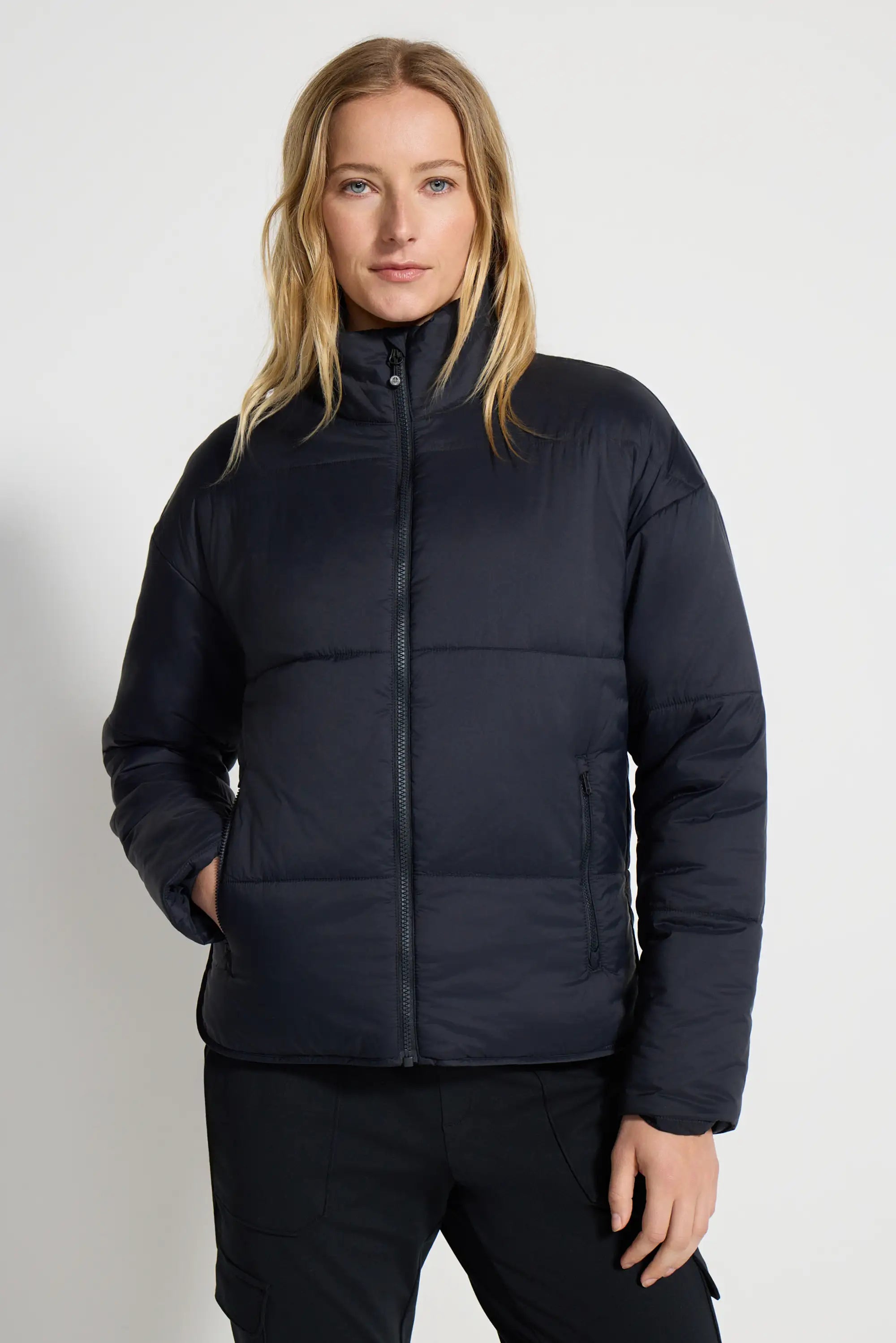 The Sorona™ Fill GRS Certified Recycled Poly Insulated Jacket - Black