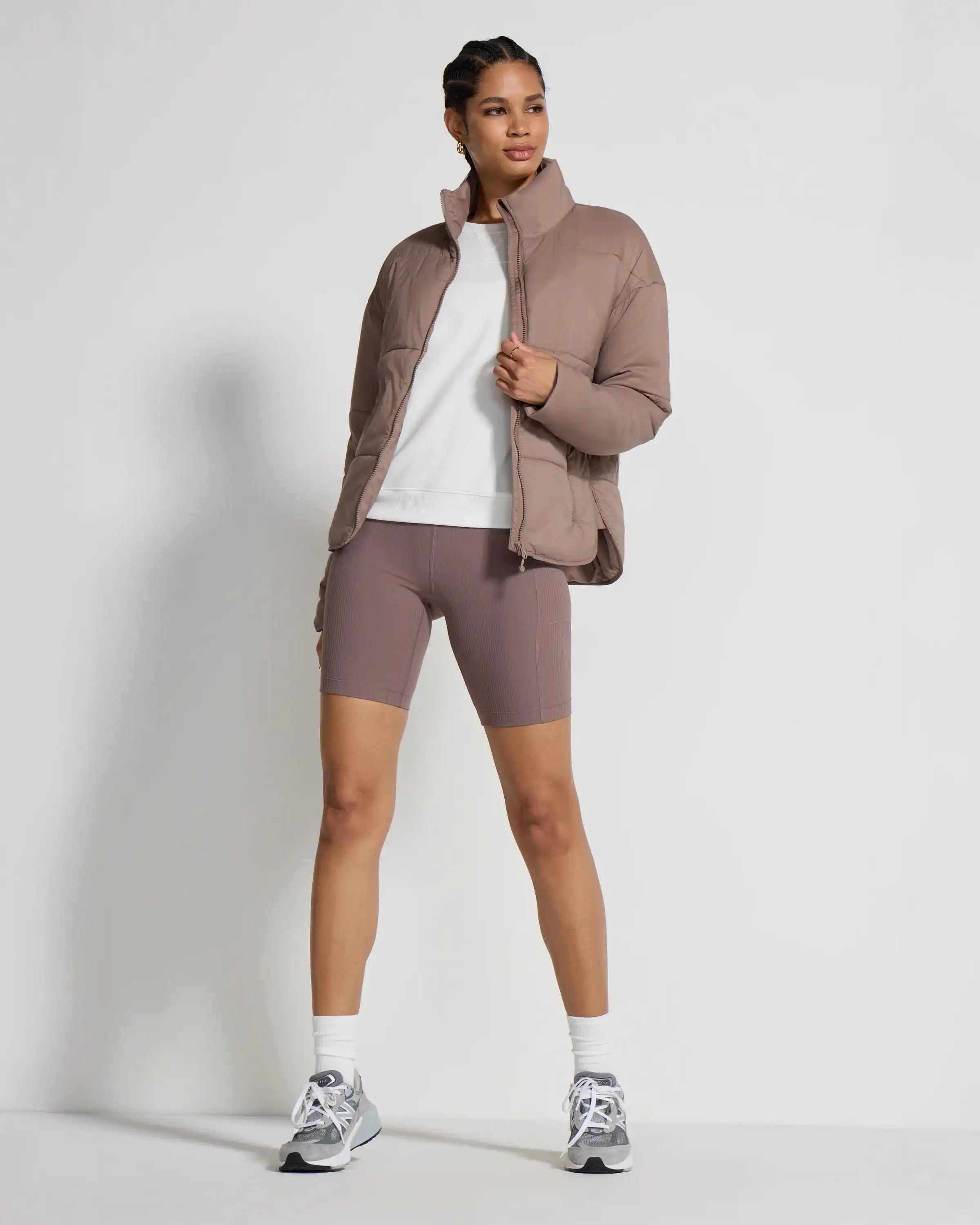 The Sorona™ Fill GRS Certified Recycled Poly Insulated Jacket - Taupe