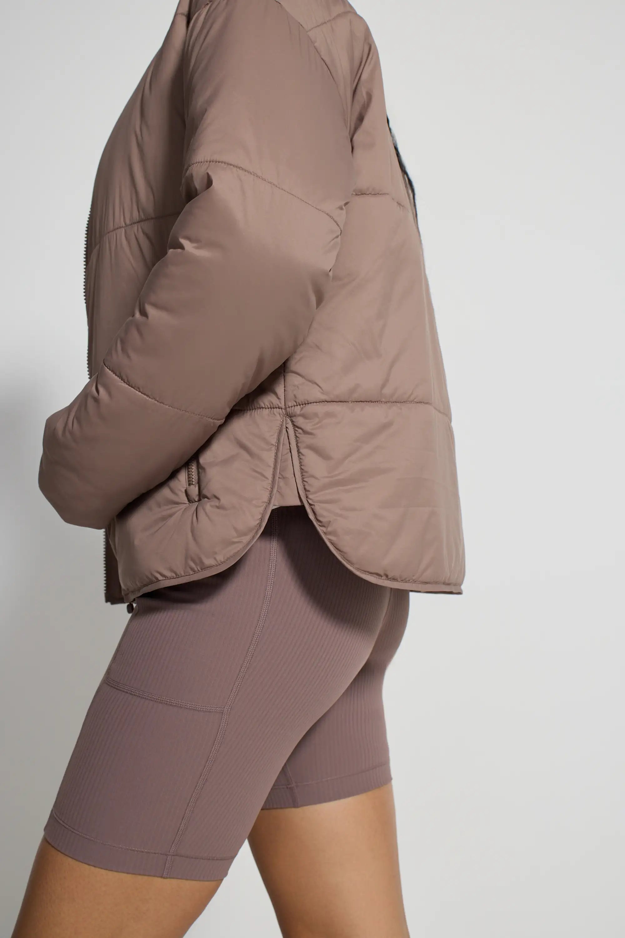 The Sorona™ Fill GRS Certified Recycled Poly Insulated Jacket - Taupe