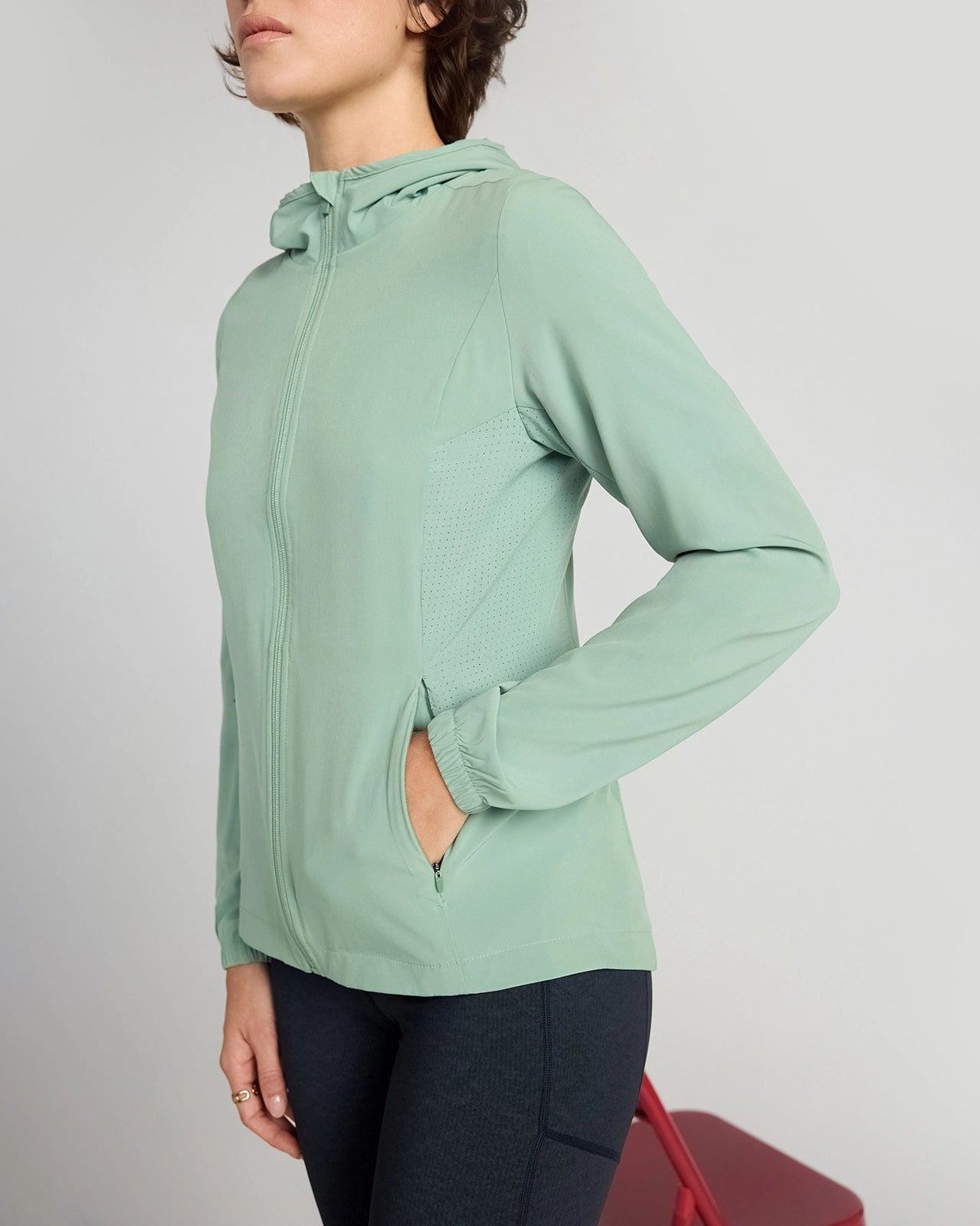 The Lightweight Stretch GRS Certified Recycled Poly Jacket - Green Bay