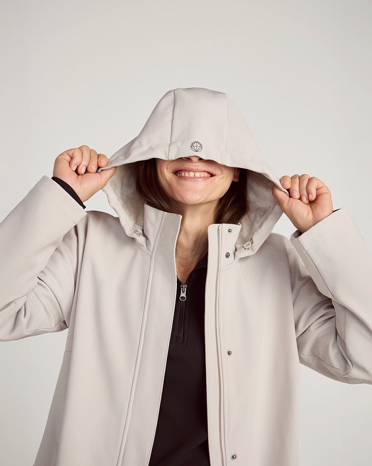 The Wind + Water-Resistant GRS Certified Recycled Polyester Jacket - Nacreous Clouds