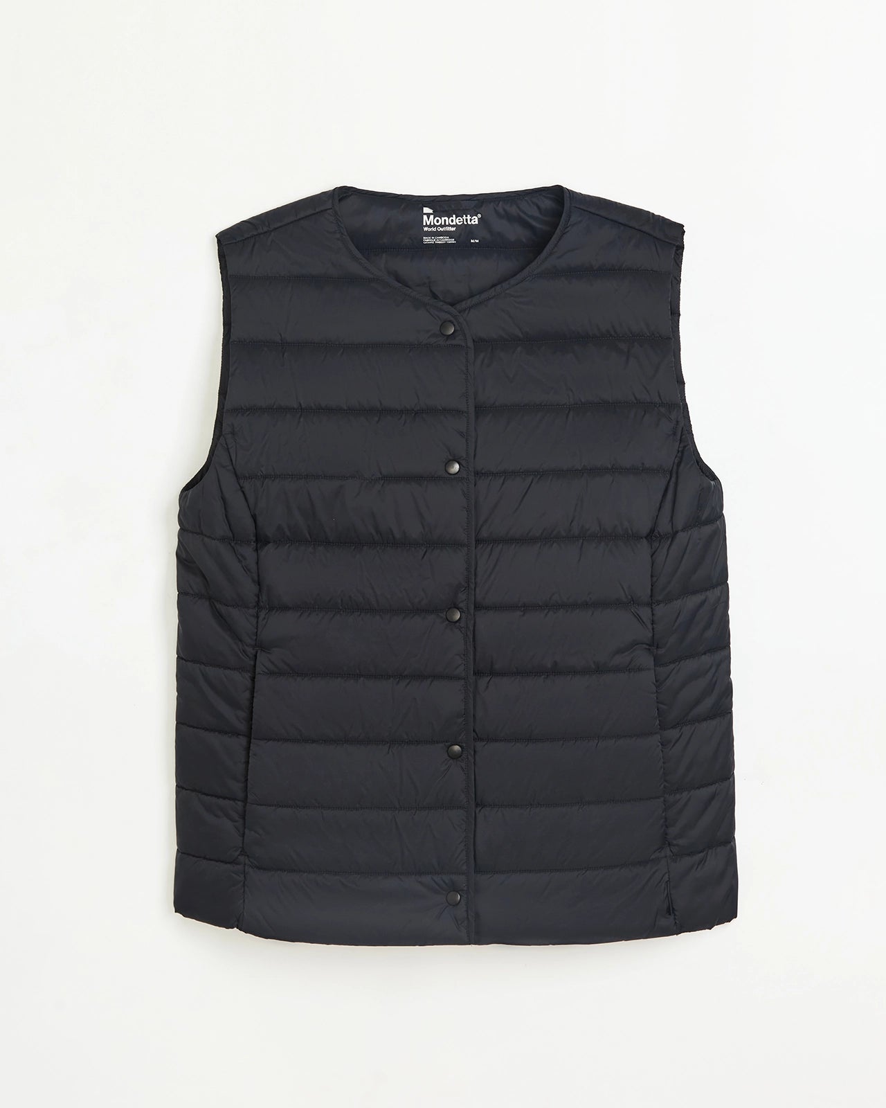 The Travel Packable Vest - Black