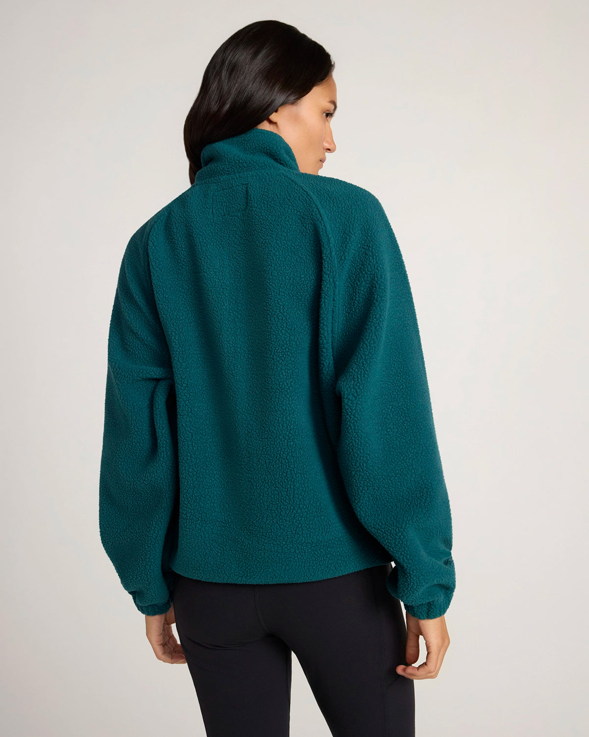 The Berber Soft Luxe Trail Jacket - Deep Teal Green