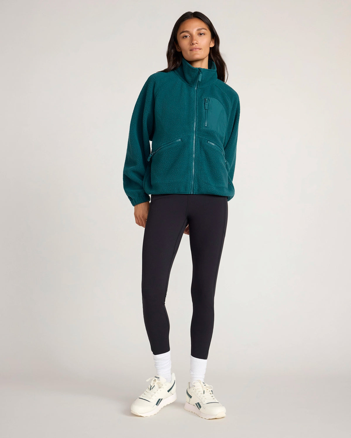 The Berber Soft Luxe Trail Jacket - Deep Teal Green