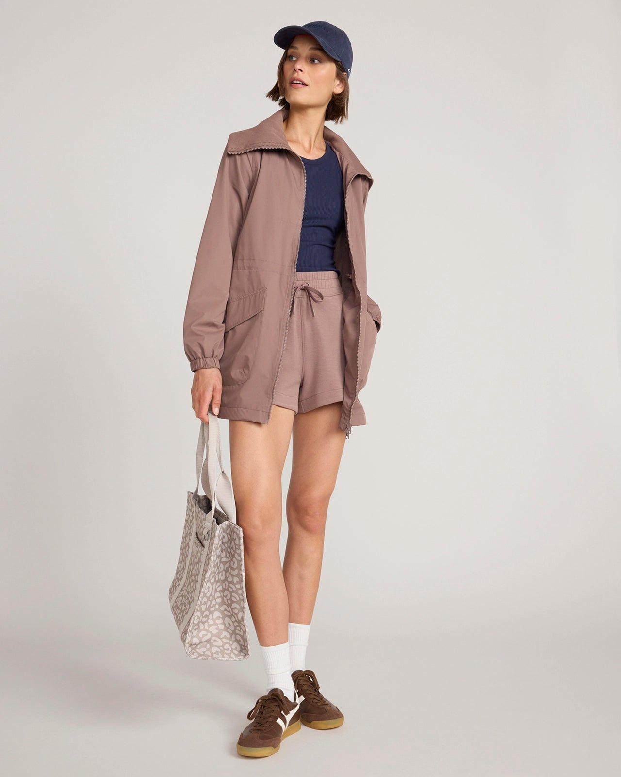 The Travel Mystical Rain Jacket - Deep Taupe