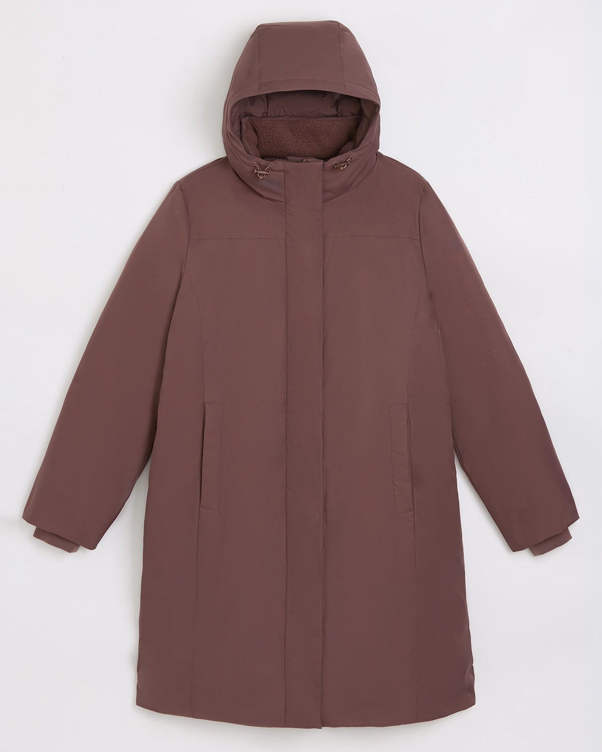 The Cleanline Down Parka - Peppercorn Purple