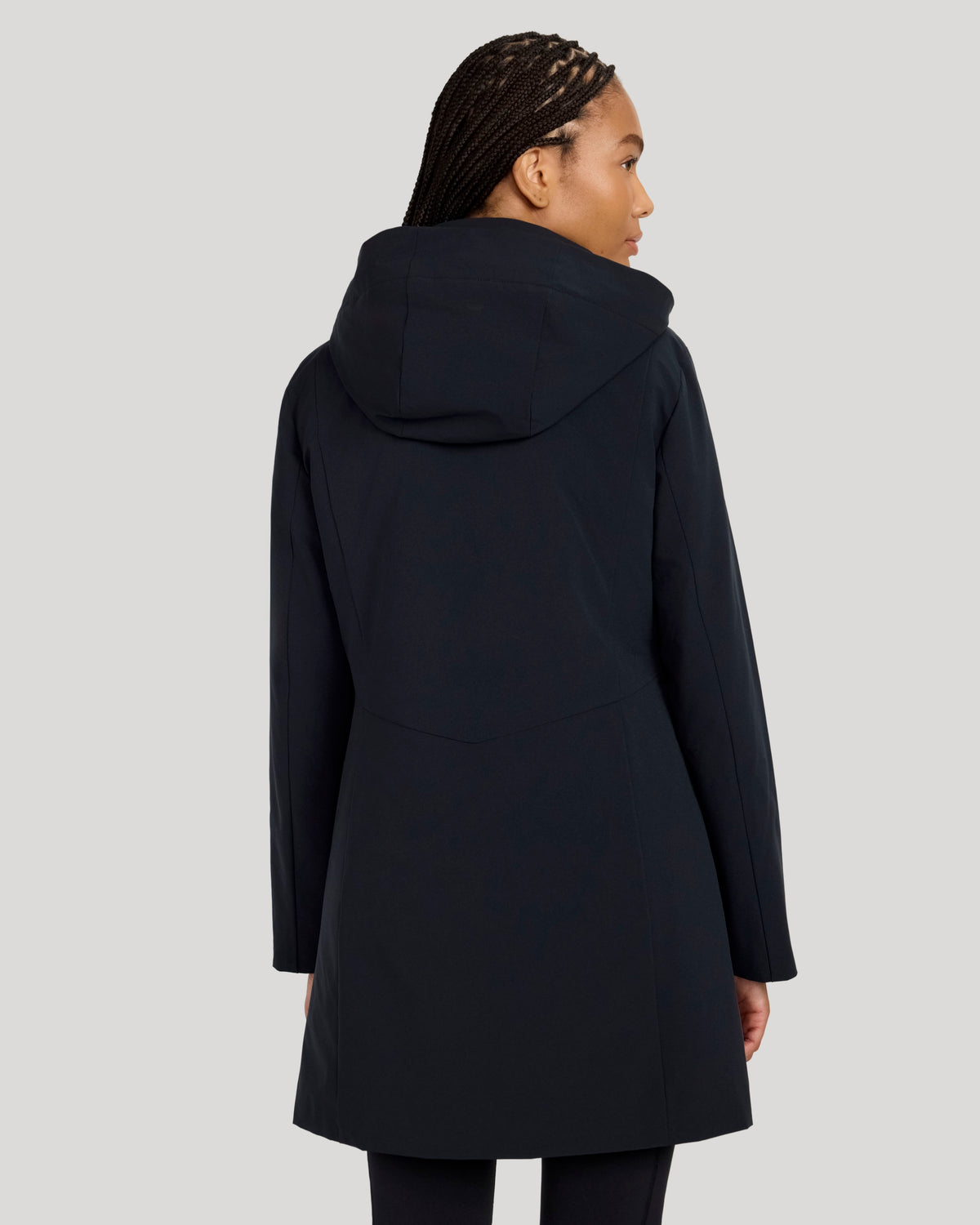 The Travel 3-in-1 Filled Jacket - Black
