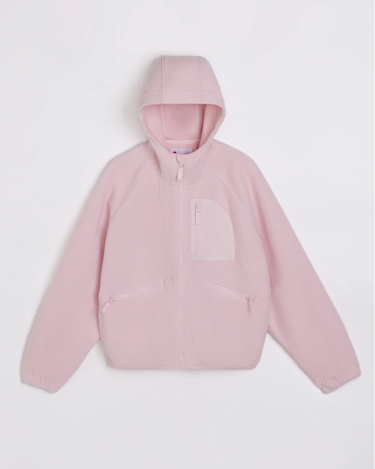 The Soft Luxe Hooded Berber Jacket - Tender Touch Pink