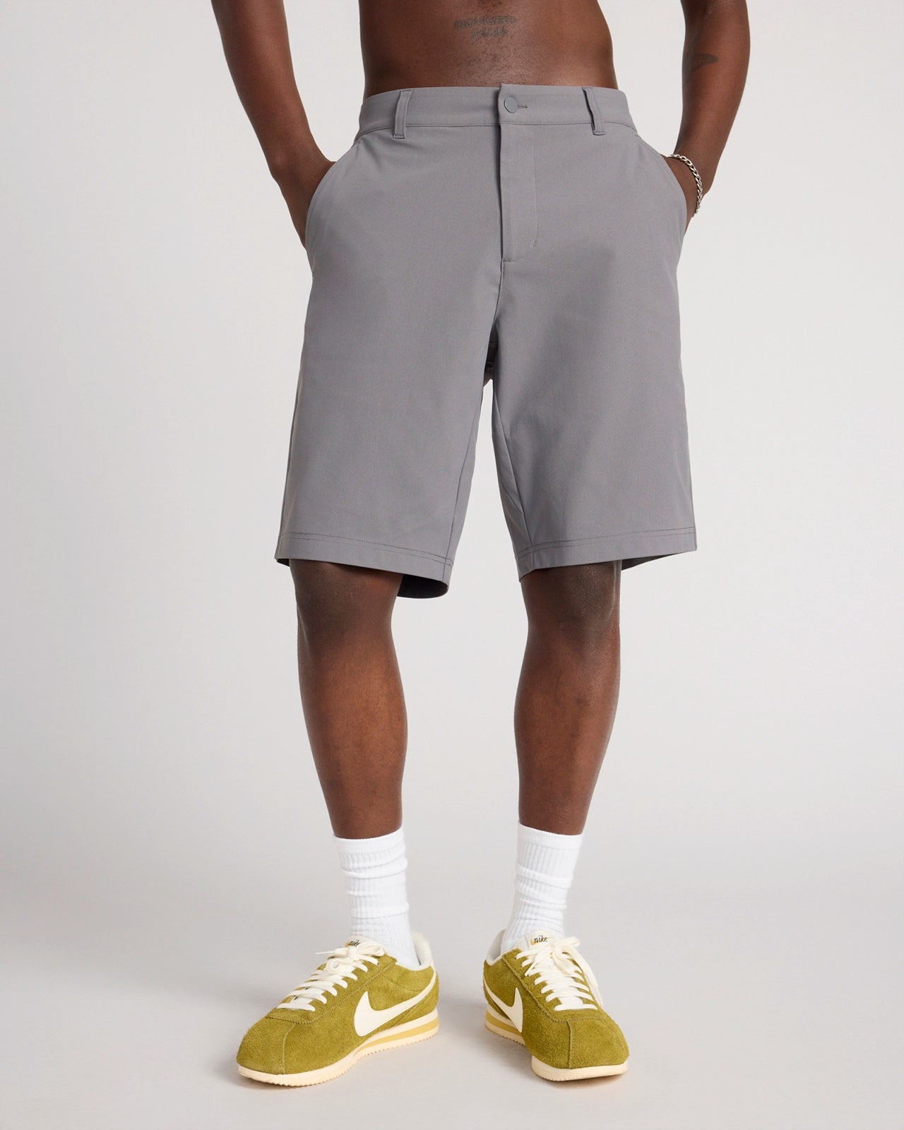The Active Warp Knit Victory Short - Grey