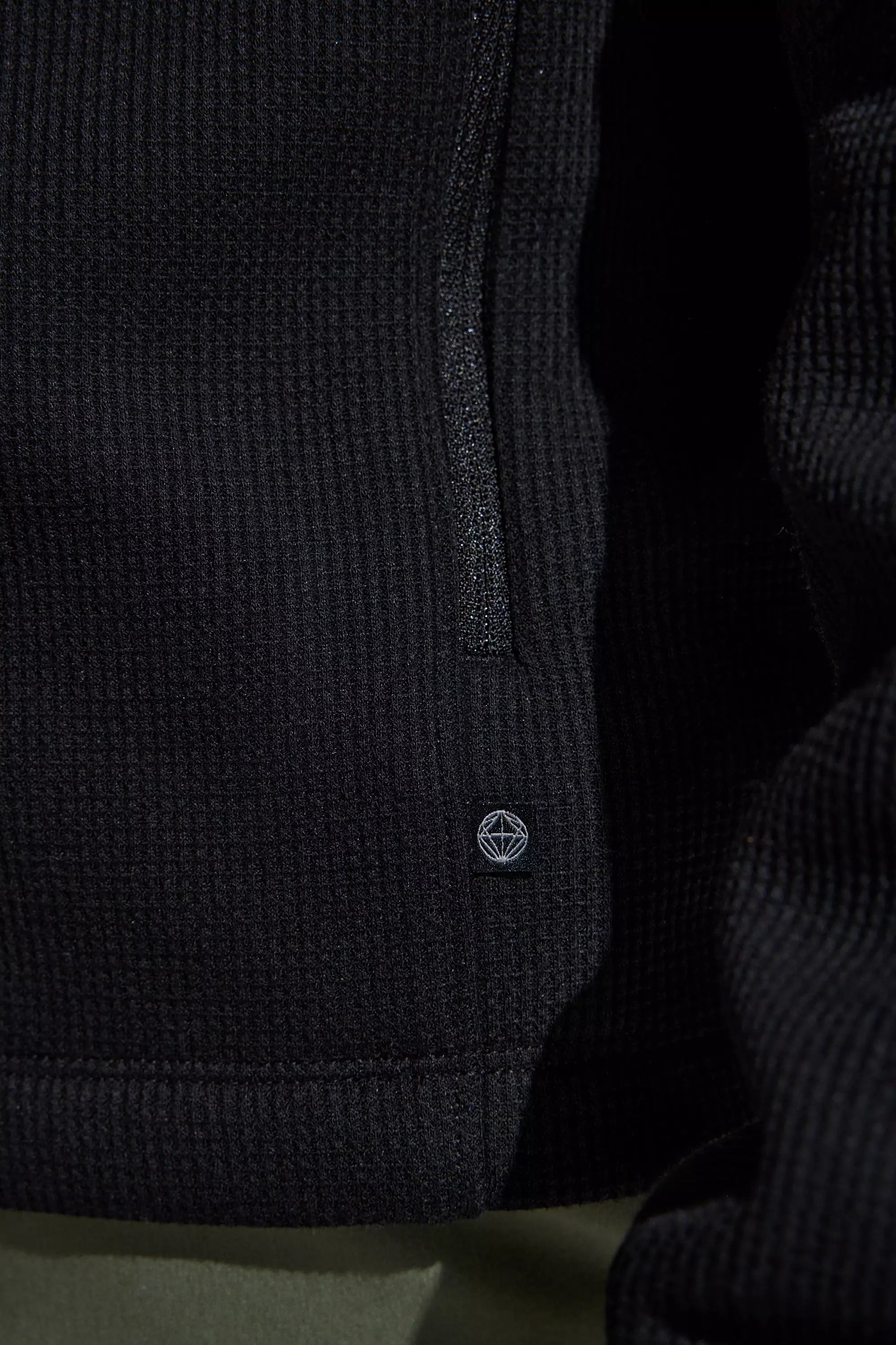 Men’s Rover Waffle Bonded Jacket - Black