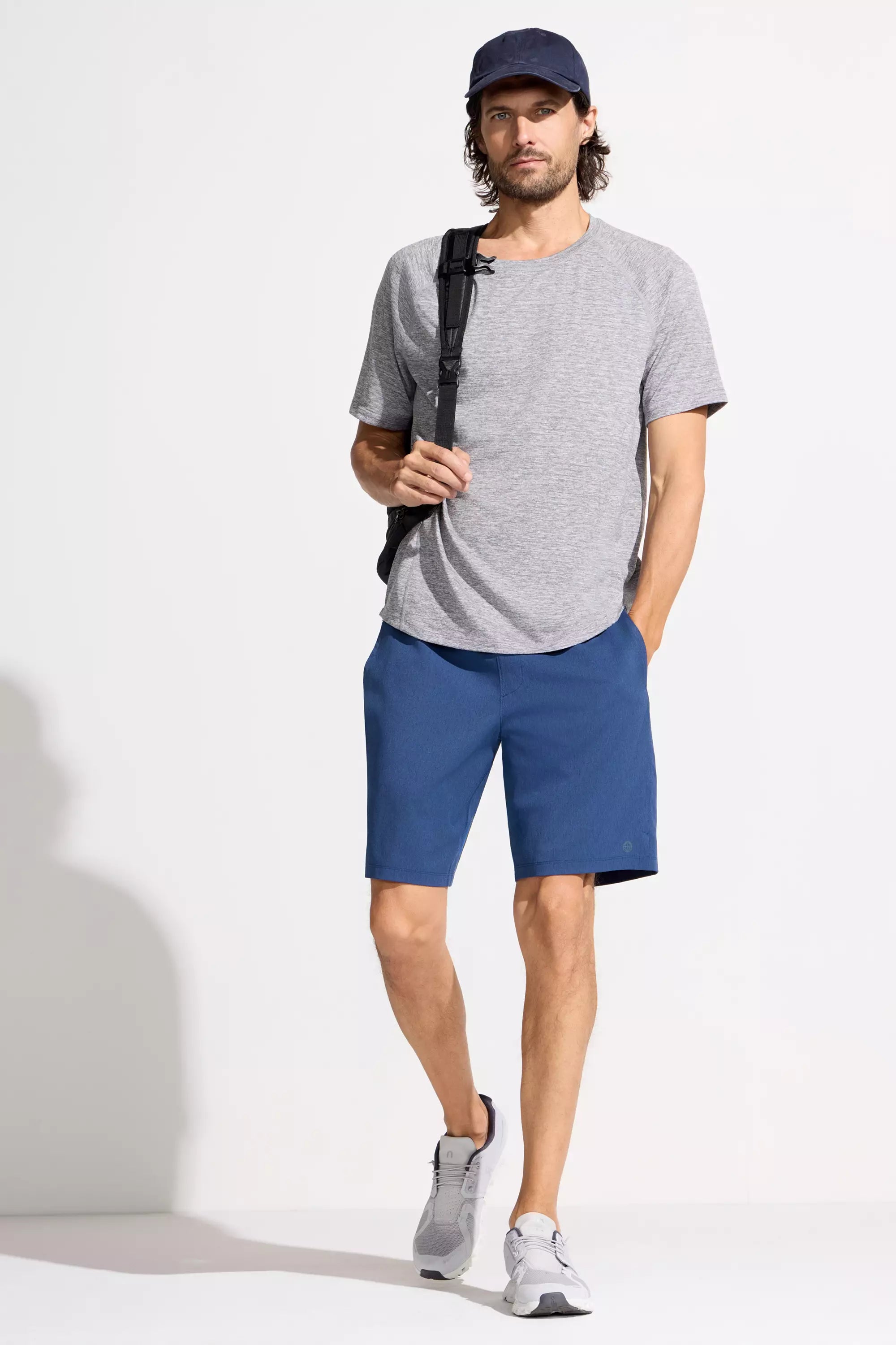 The Active Lightweight GRS Certified Recycled Poly Short Sleeve Tee - Castle Rock