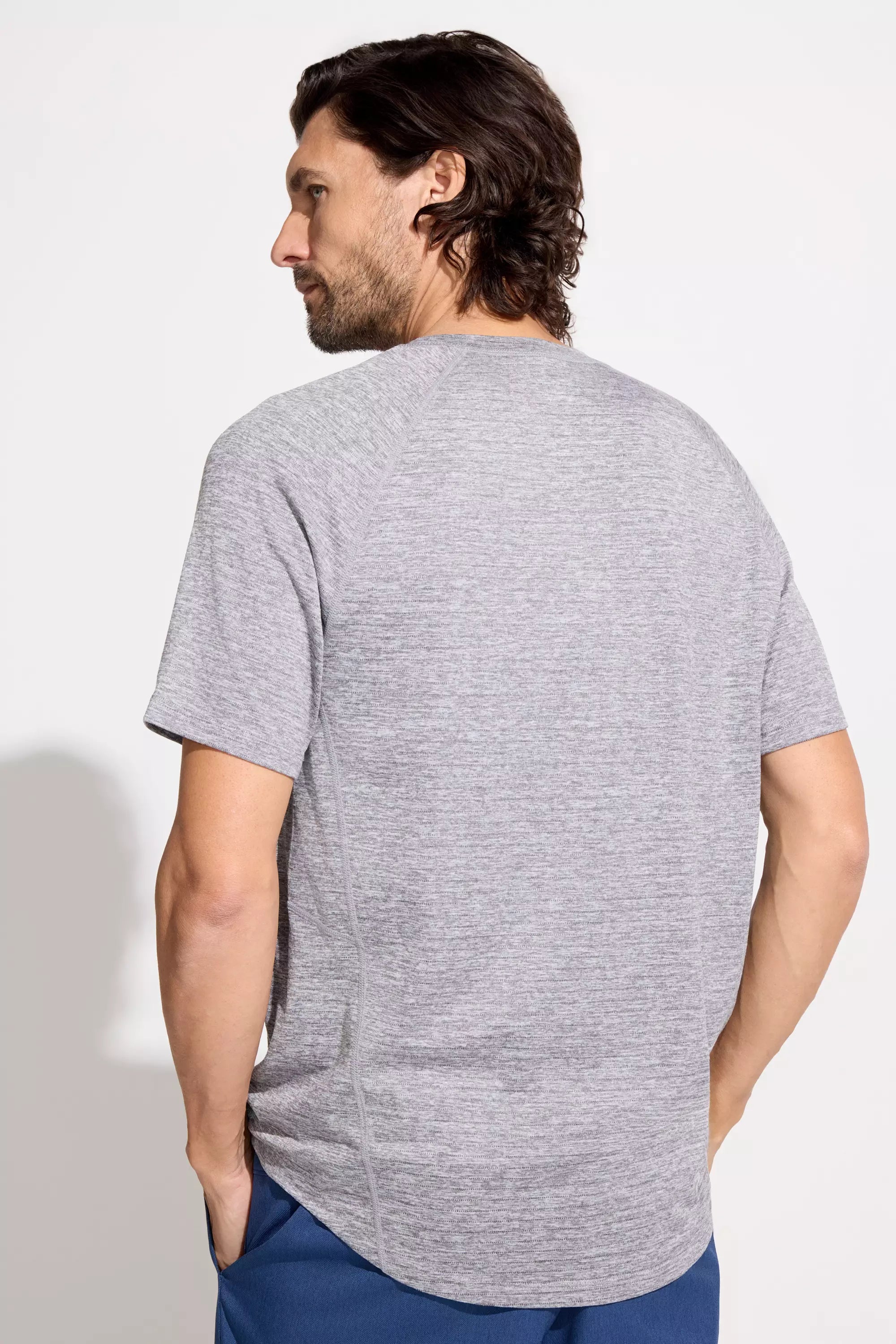 The Active Lightweight GRS Certified Recycled Poly Short Sleeve Tee - Castle Rock