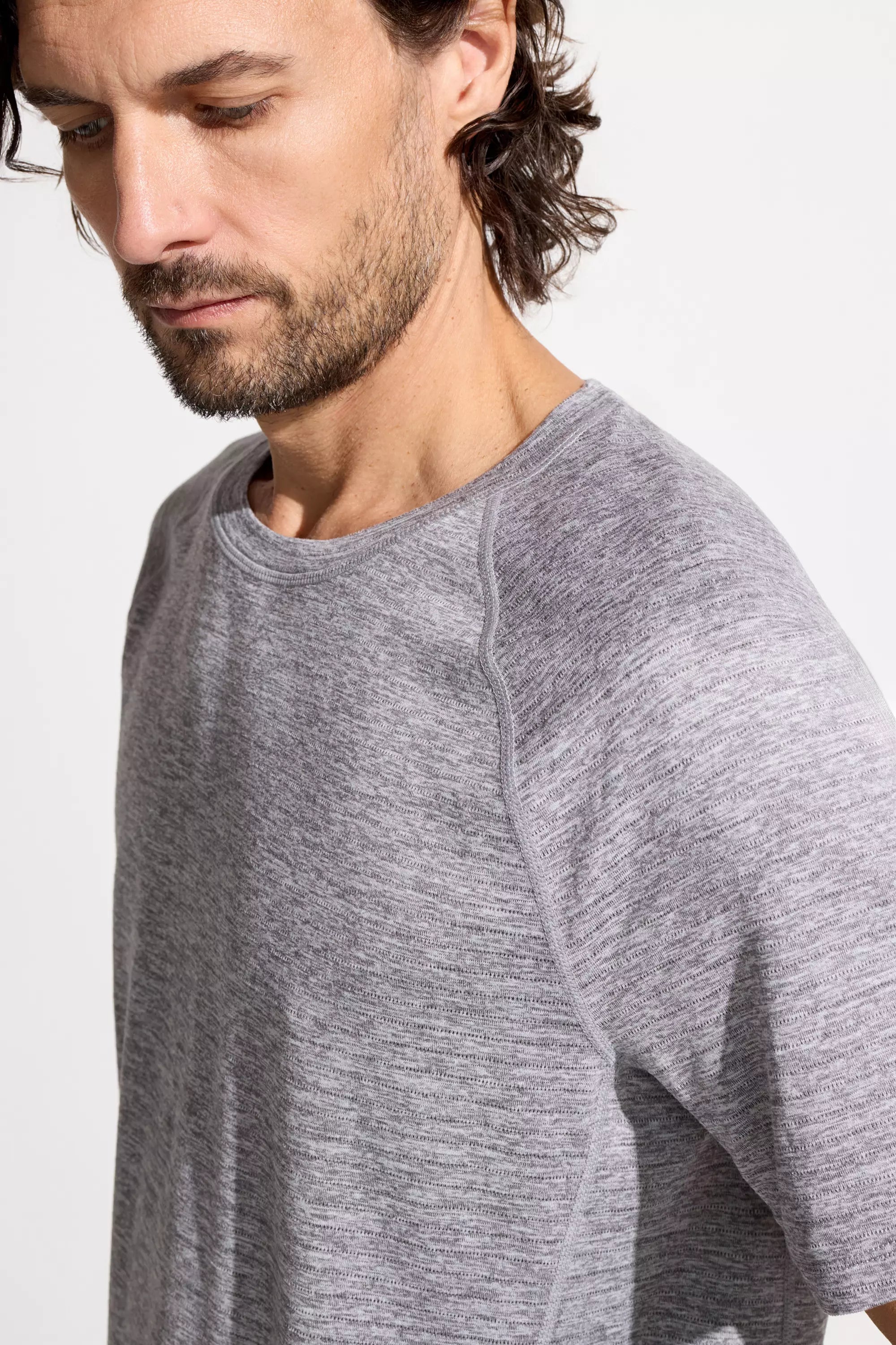 The Active Lightweight GRS Certified Recycled Poly Short Sleeve Tee - Castle Rock