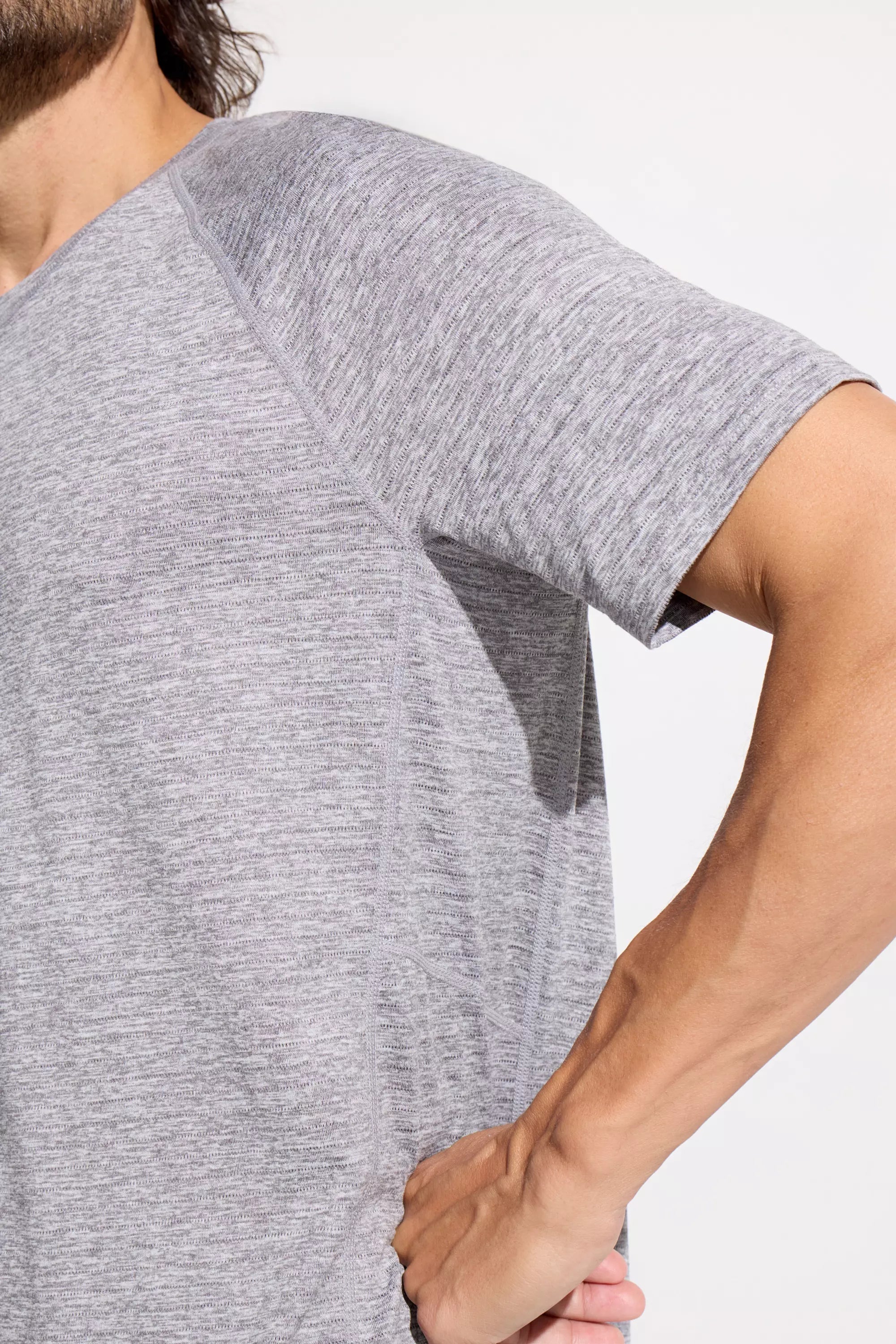 The Active Lightweight GRS Certified Recycled Poly Short Sleeve Tee - Castle Rock