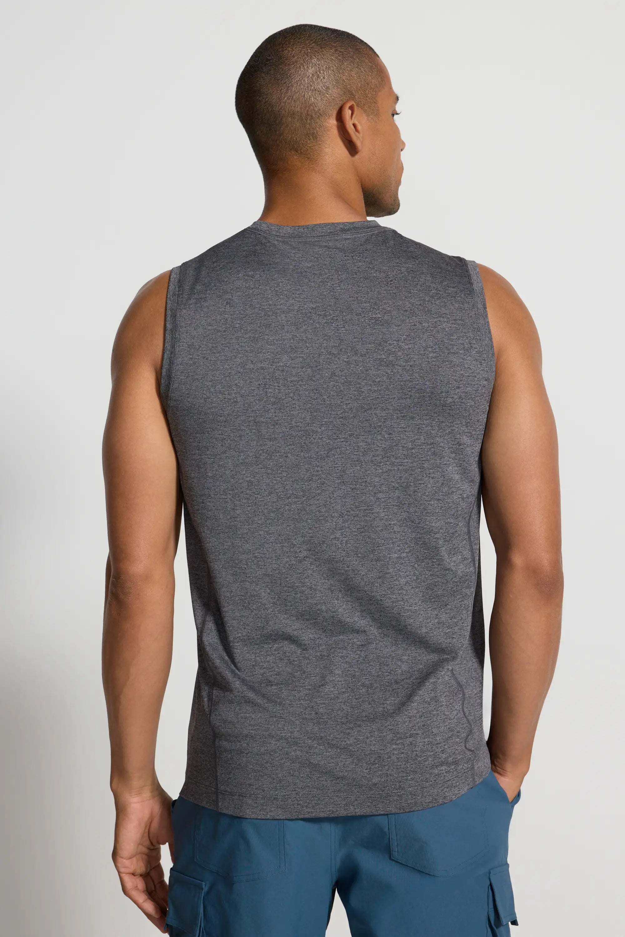 The Active Stretch GRS Certified Recycled Poly Tank - Black
