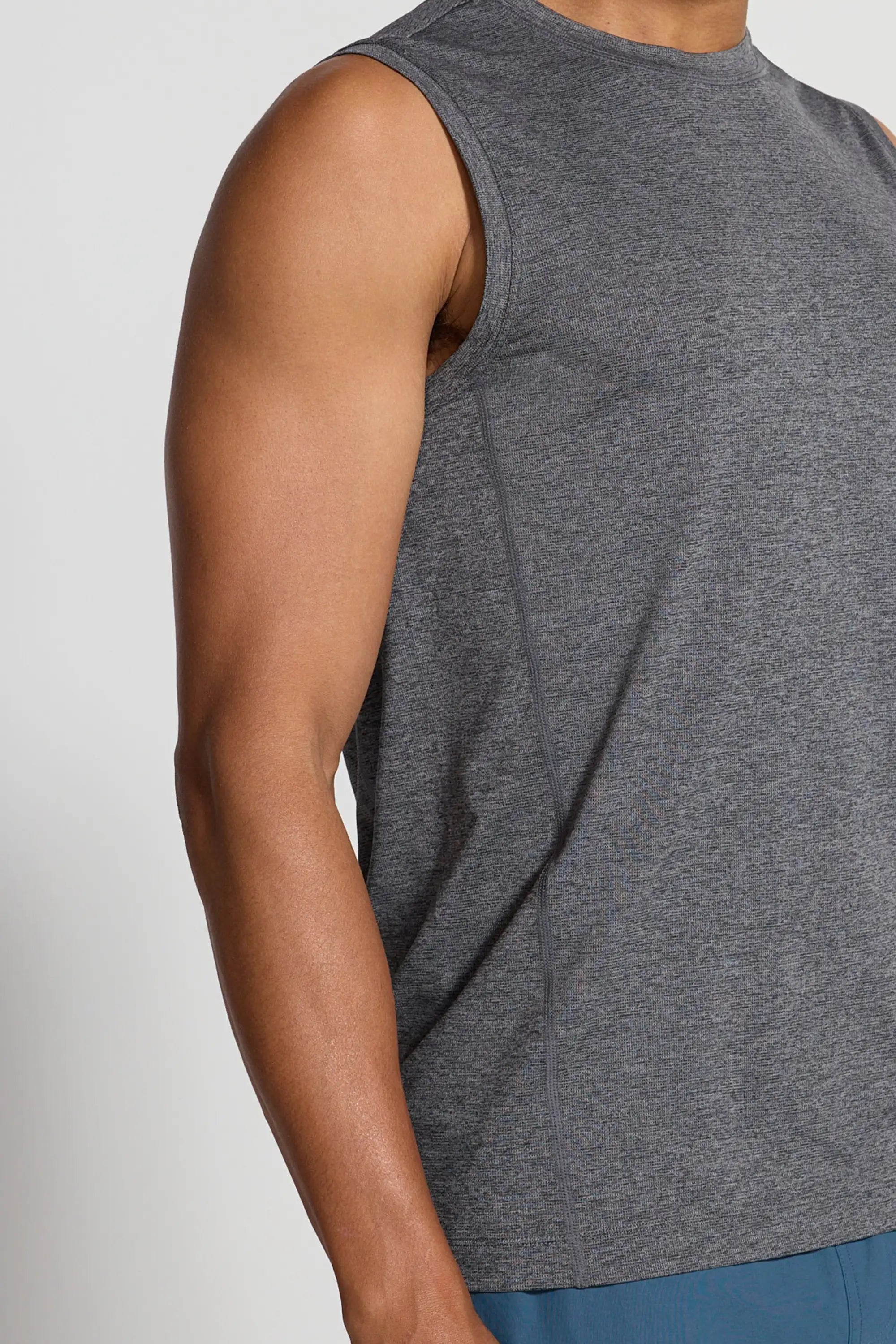 The Active Stretch GRS Certified Recycled Poly Tank - Black