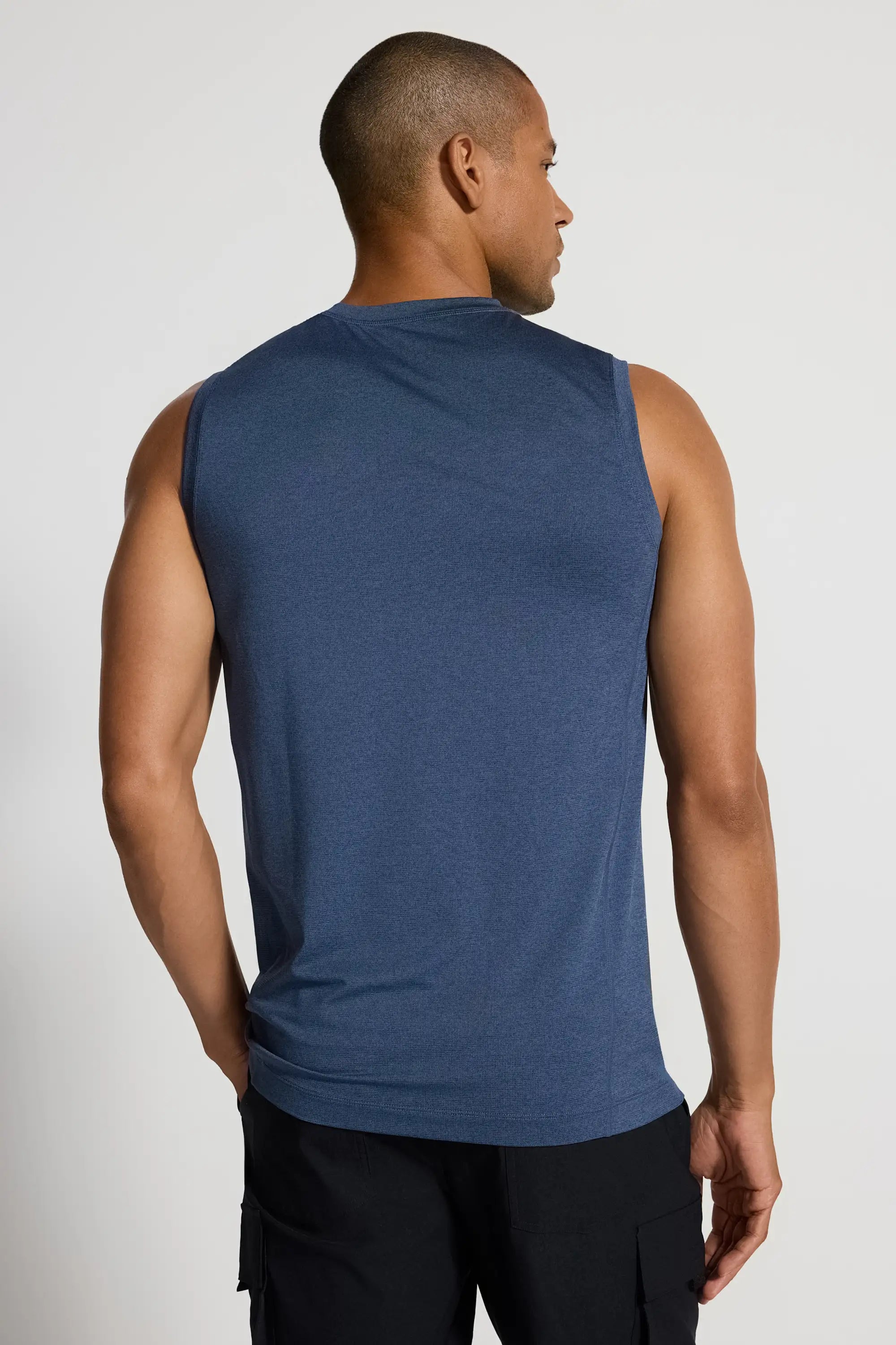 The Active Stretch GRS Certified Recycled Poly Tank - Navy