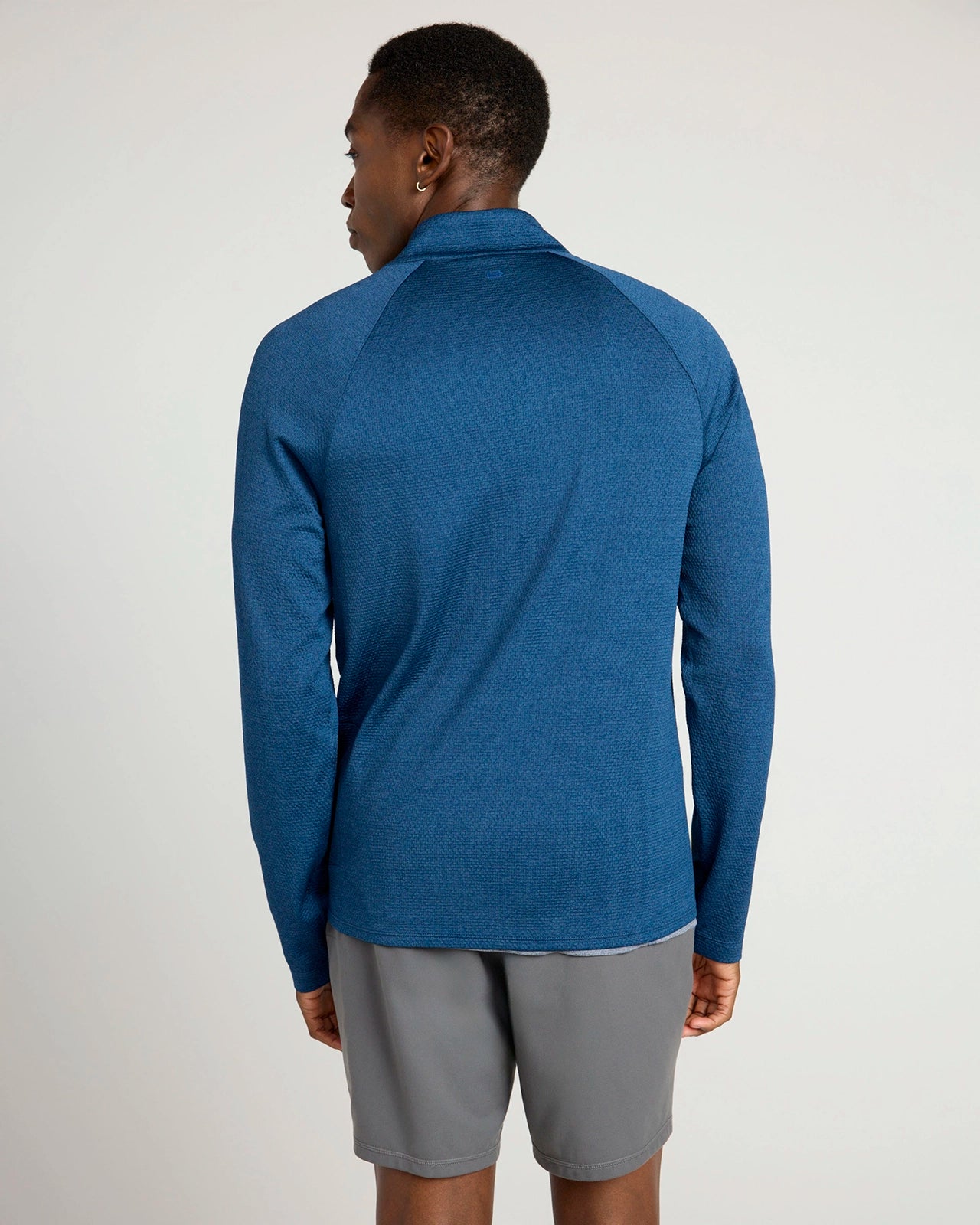 The Active Stretch GRS Certified Recycled Poly Melange 1/4 Zip