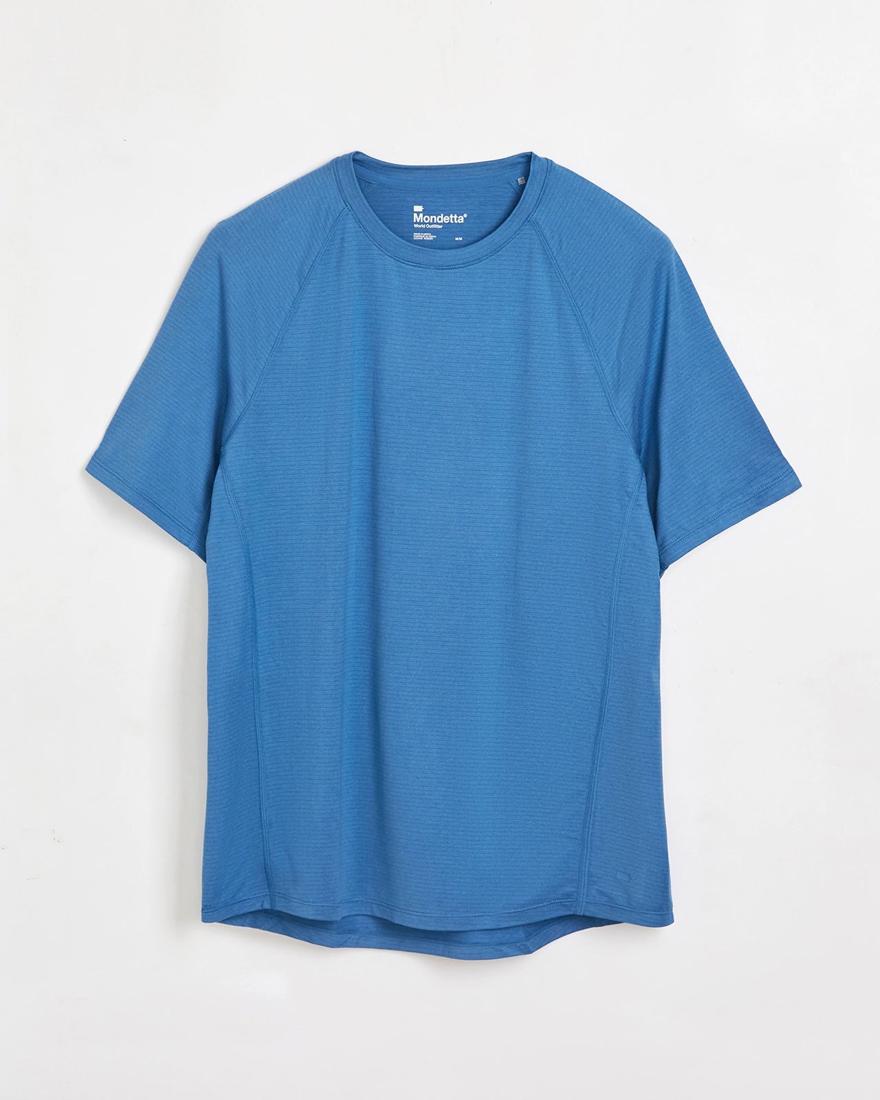 The Active Soft Stripe Sport Tee - Deep Sky Blue