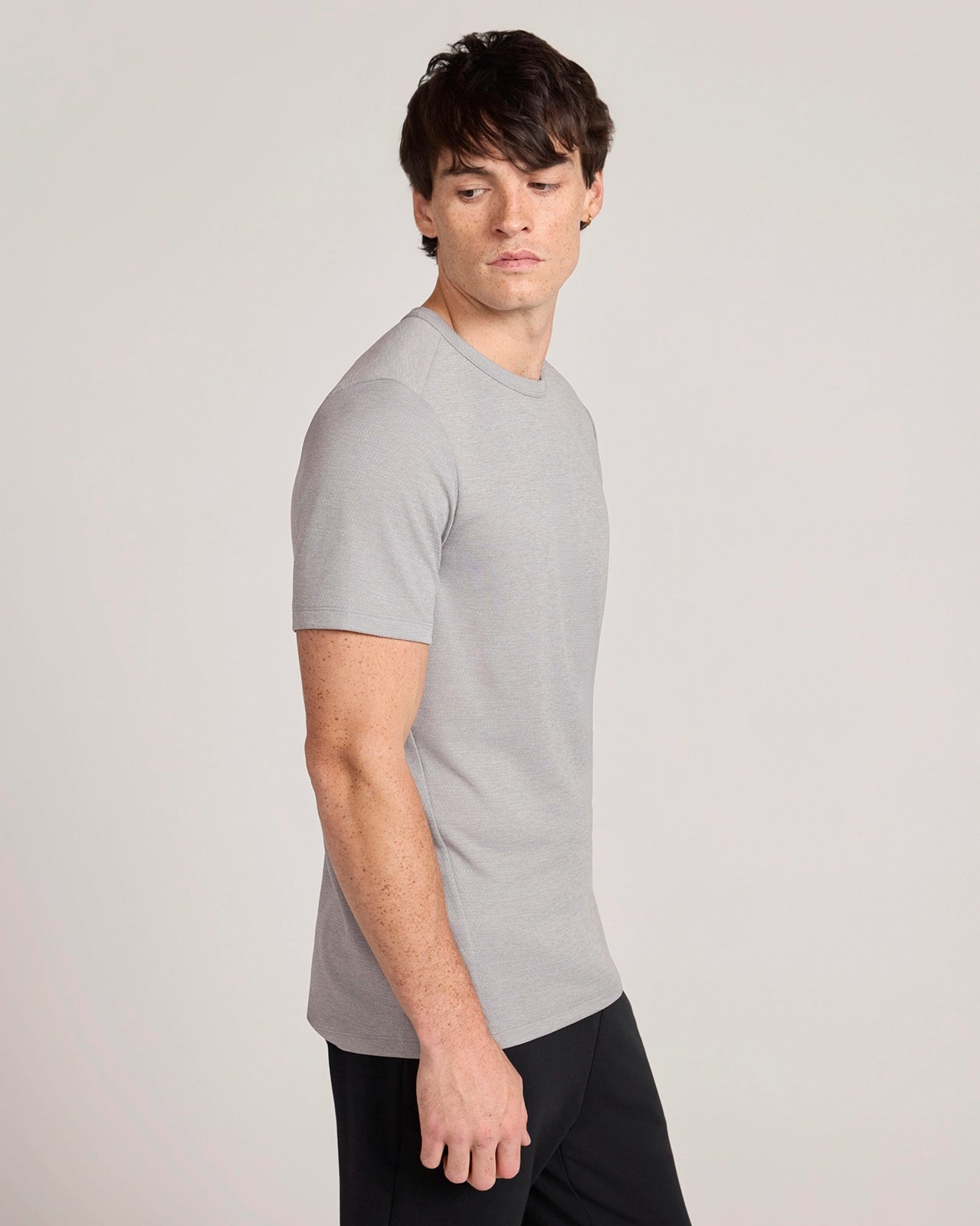 The Active Coolmax Mosaic Tee - Alloy Grey