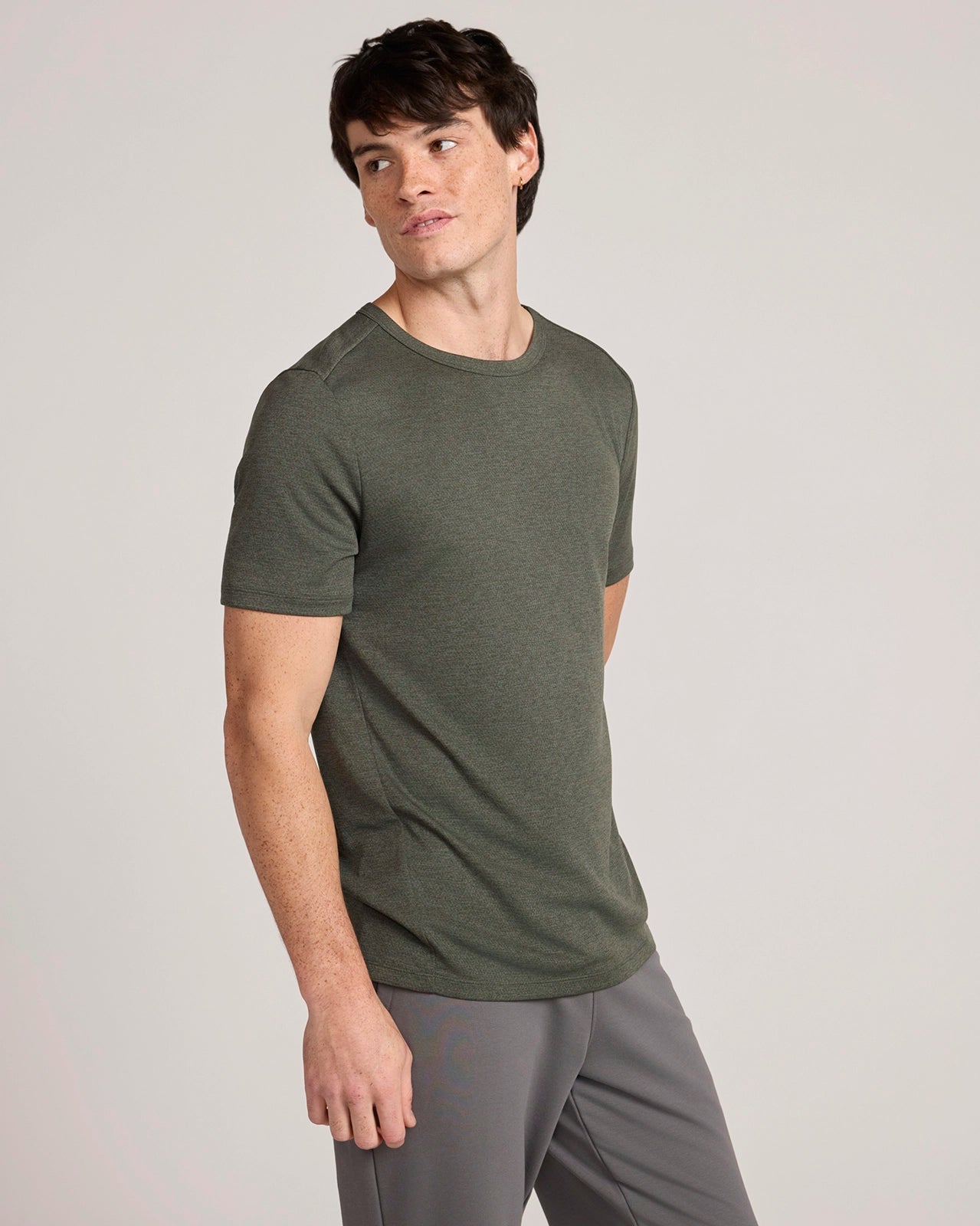 The Active Coolmax Mosaic Tee - Kambaba Green
