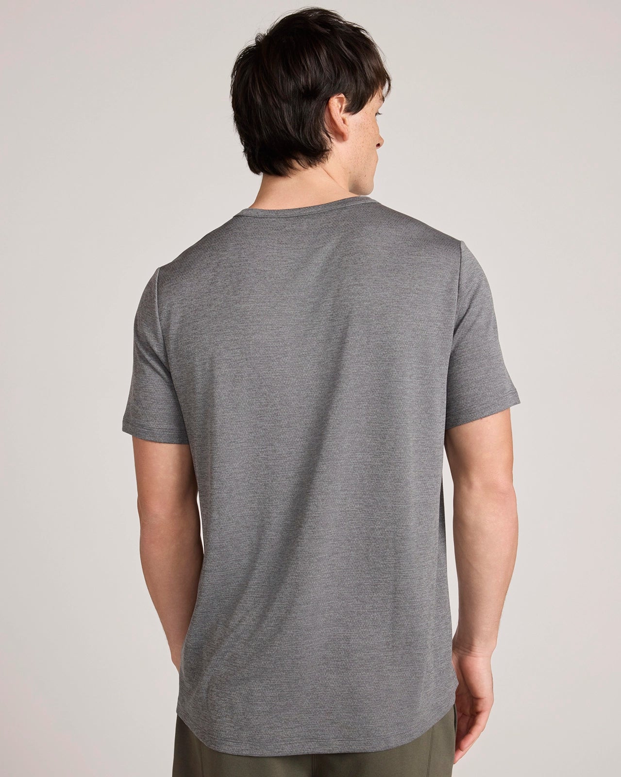 The Active Coolmax Mosaic Tee - Castle Rock Grey