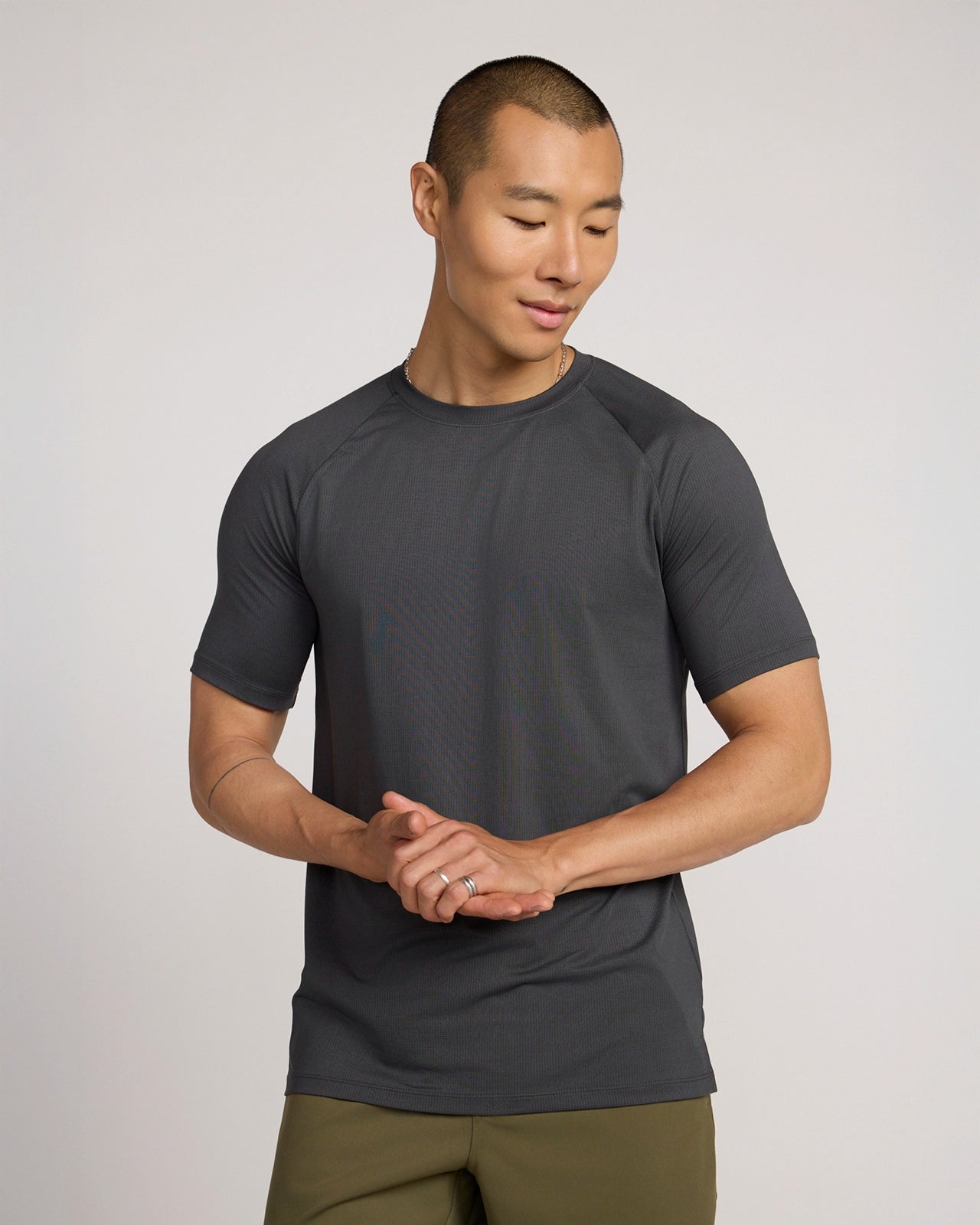 For general description, go to 'Main Product Description' region - The Active Jacquard Raglan Tee Multi-Pack