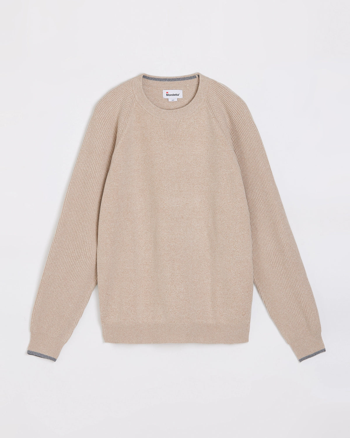 The Soft Luxe Tech Crewneck Sweater - Beige