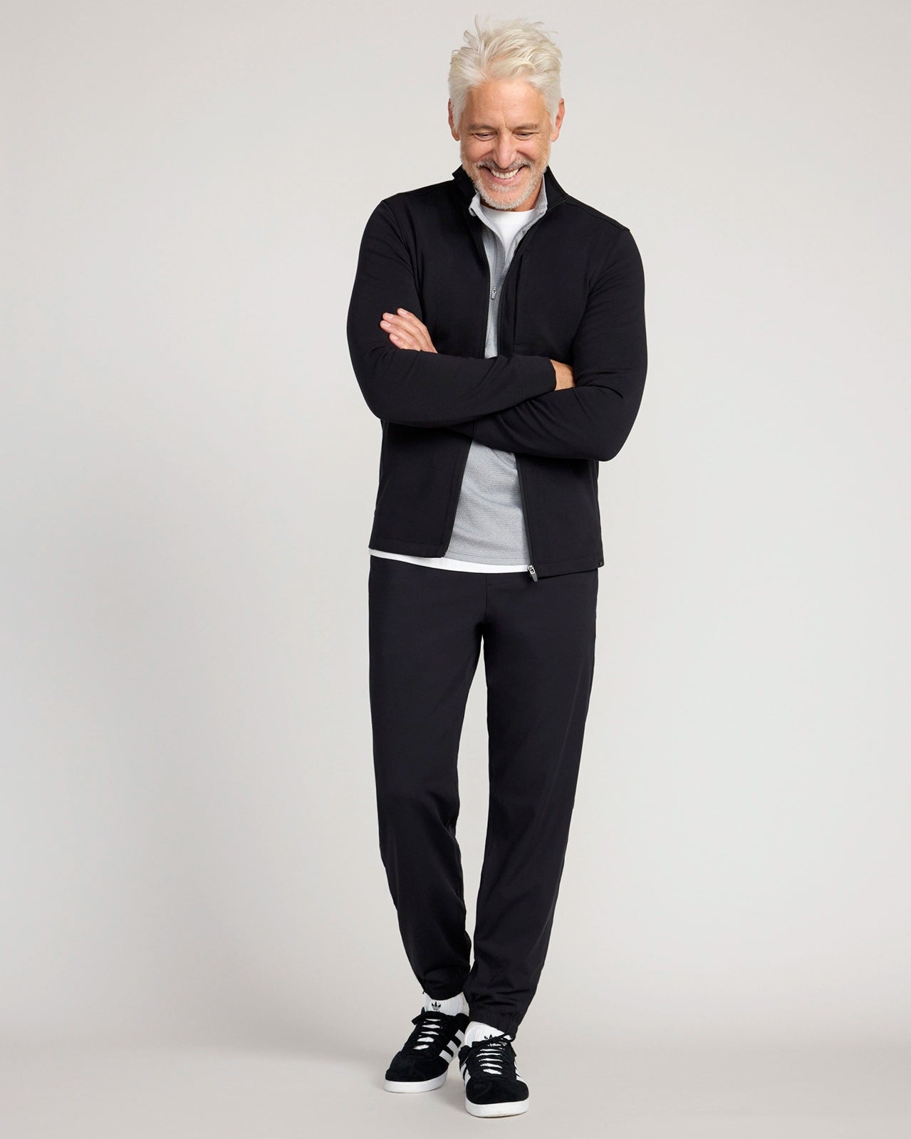 The Active GRS Certified Recycled Poly 29" Stretch Jogger - Black