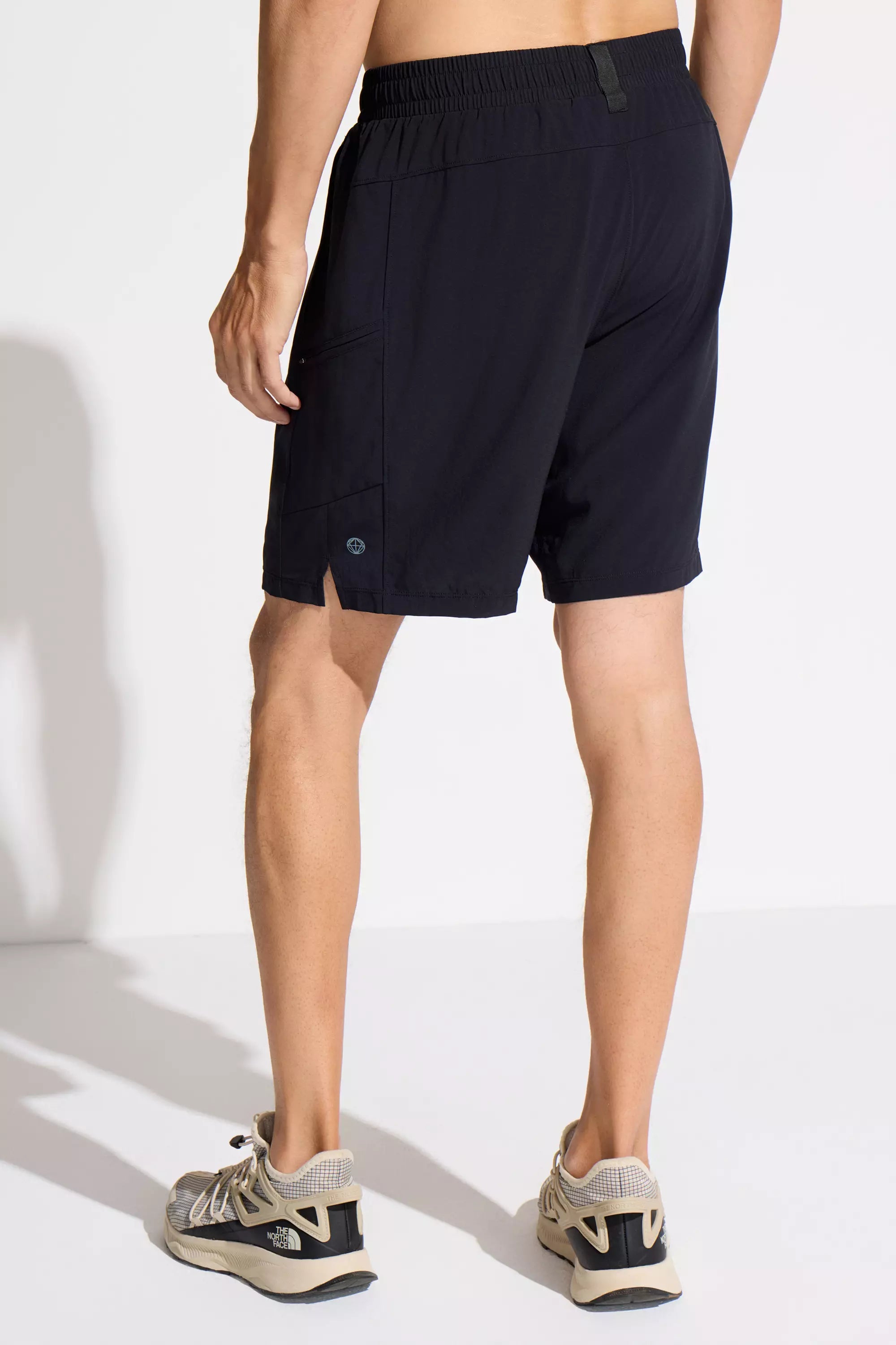 The Mesh-Liner GRS Certified Recycled Poly Swim Hybrid Short - Black