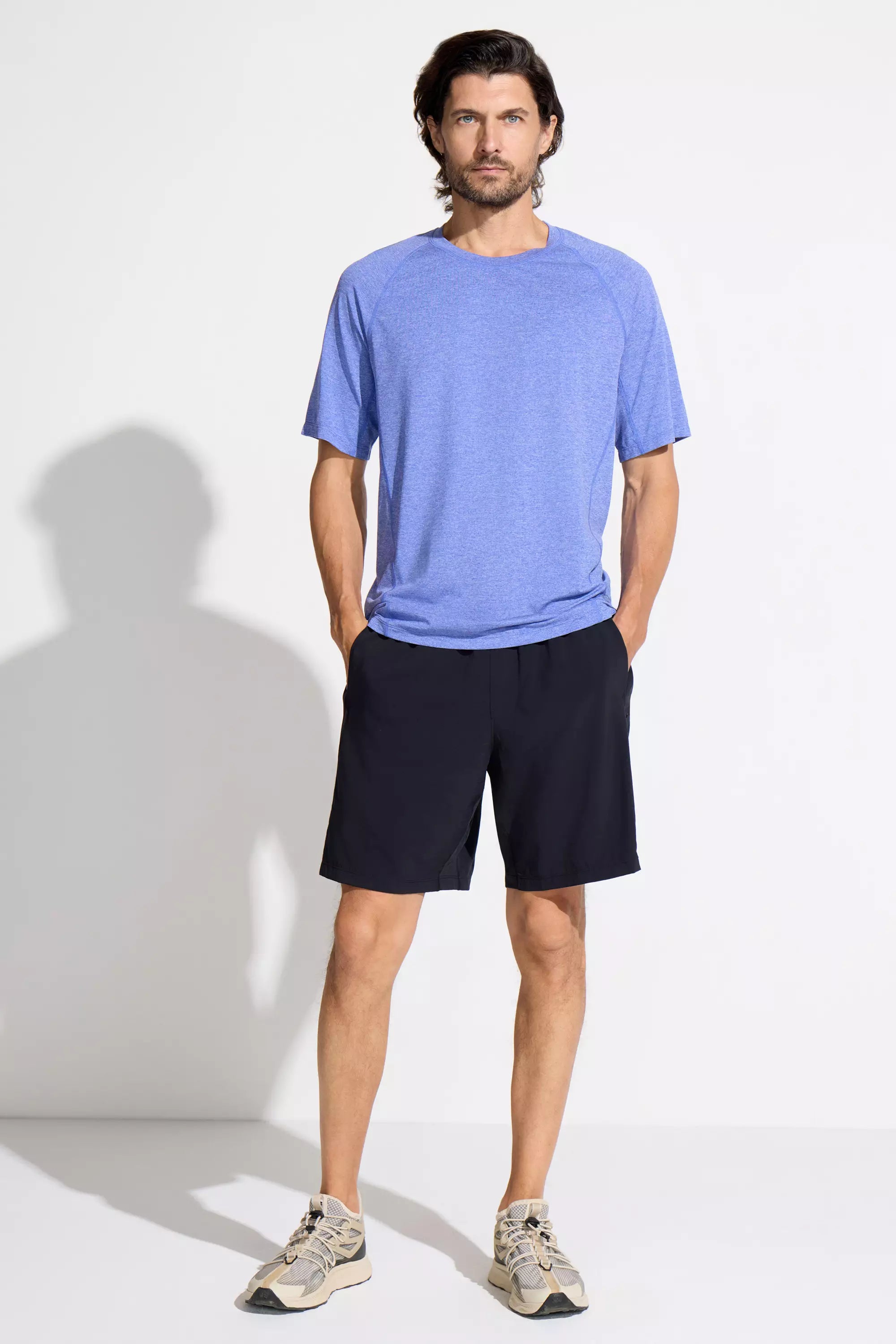 The Mesh-Liner GRS Certified Recycled Poly Swim Hybrid Short - Black