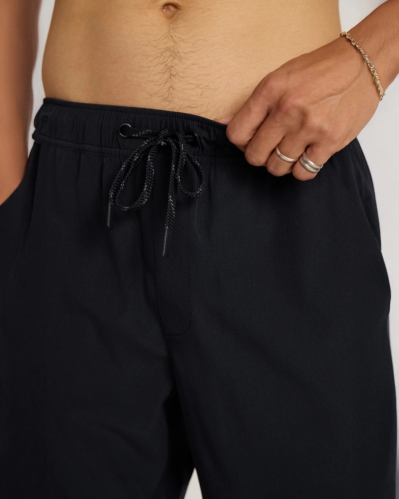 The Active Stretch GRS Certified Recycled Poly 9" Short - Black