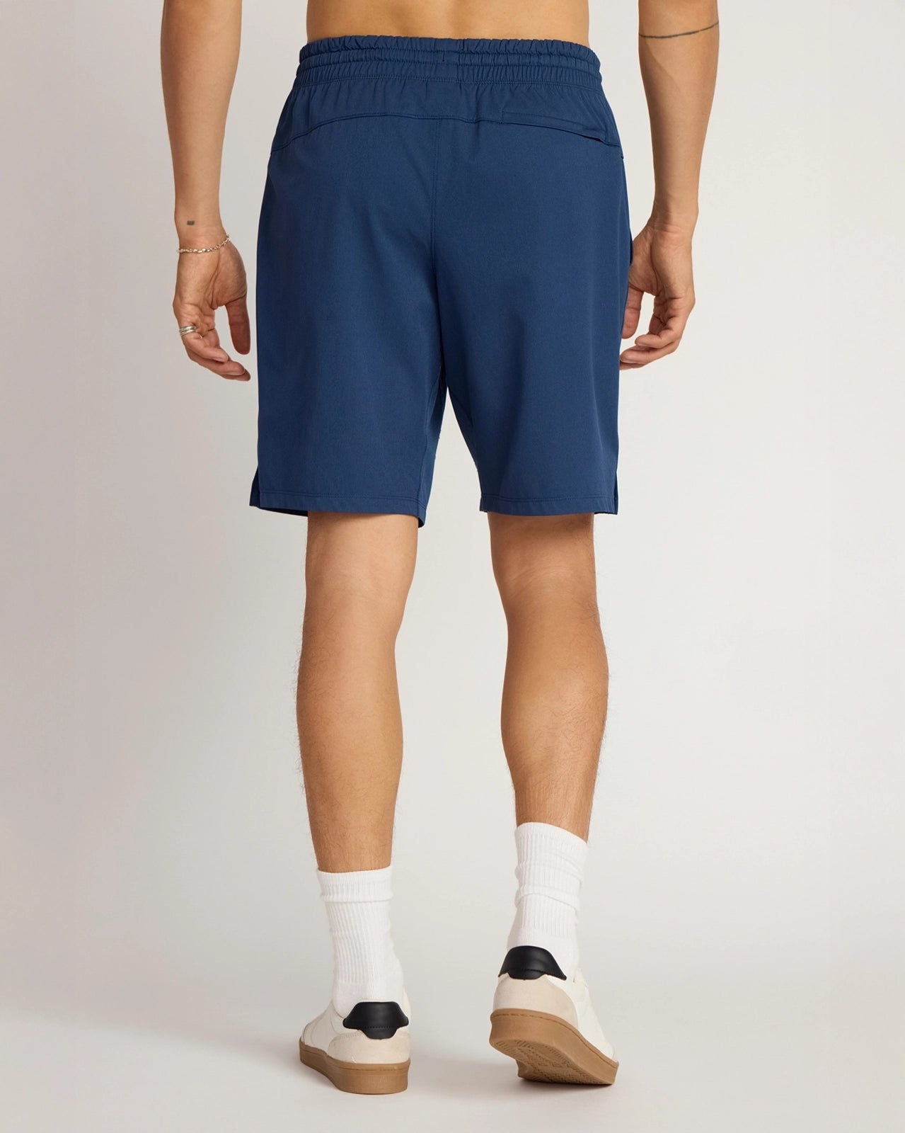 The Active Stretch GRS Certified Recycled Poly 9" Short - Naval Academy