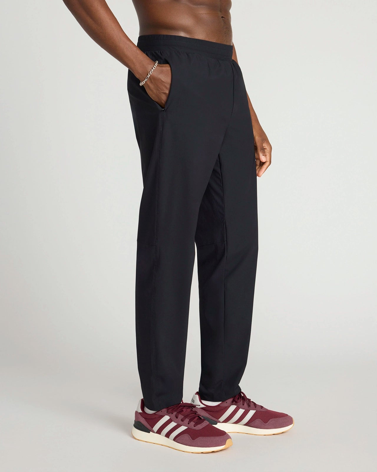 The Active Stretch GRS Certified Recycled Nylon Jogger - Black