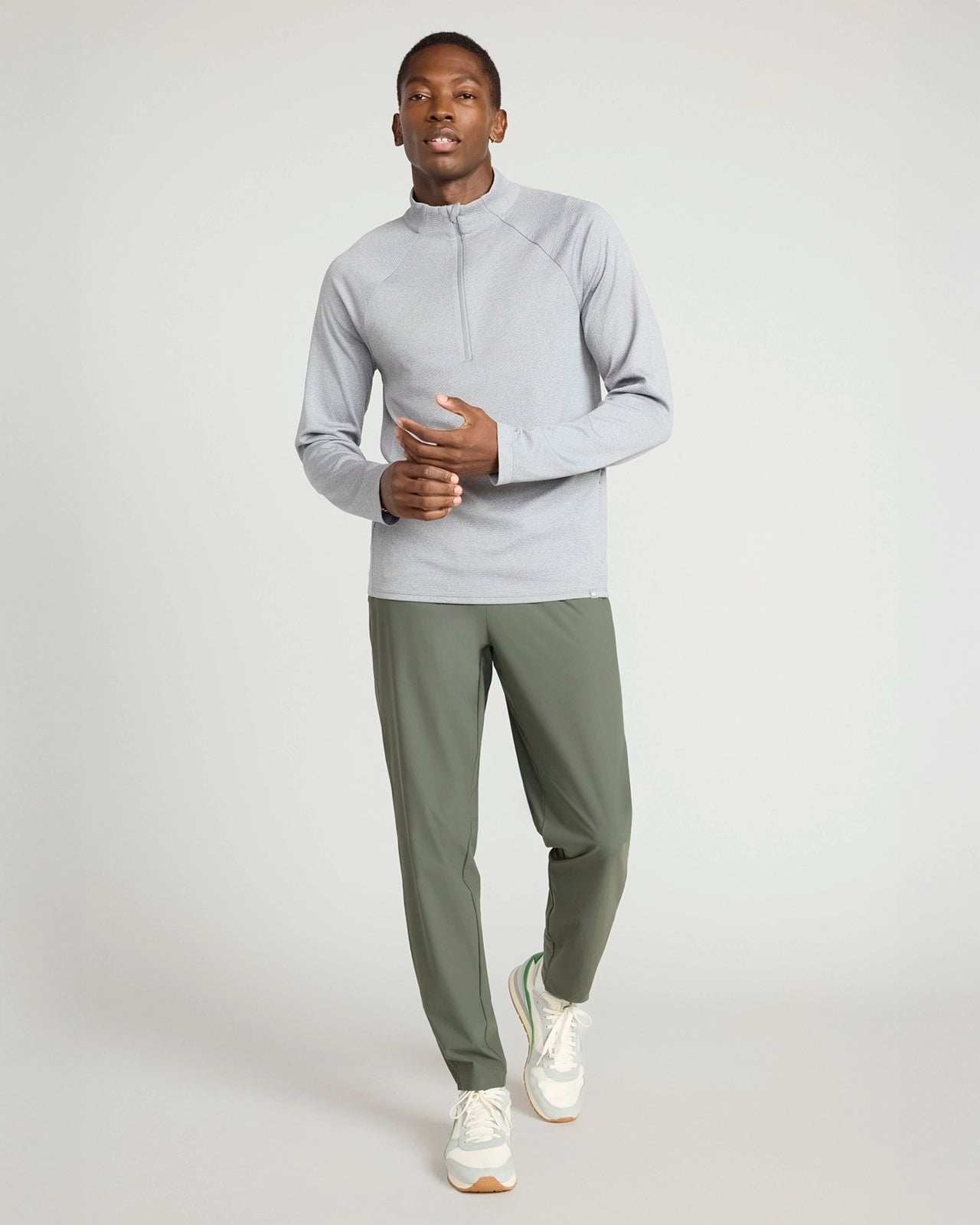 The Active Stretch GRS Certified Recycled Nylon Jogger - Kambaba Green