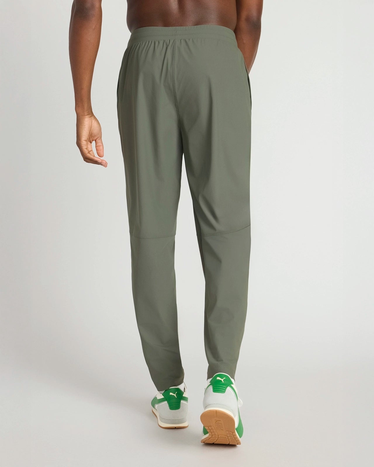 The Active Stretch GRS Certified Recycled Nylon Jogger - Kambaba Green