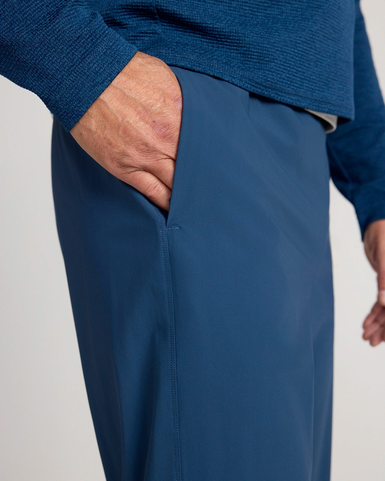 The Active Stretch GRS Certified Recycled Nylon Jogger - Moonlit Ocean Navy