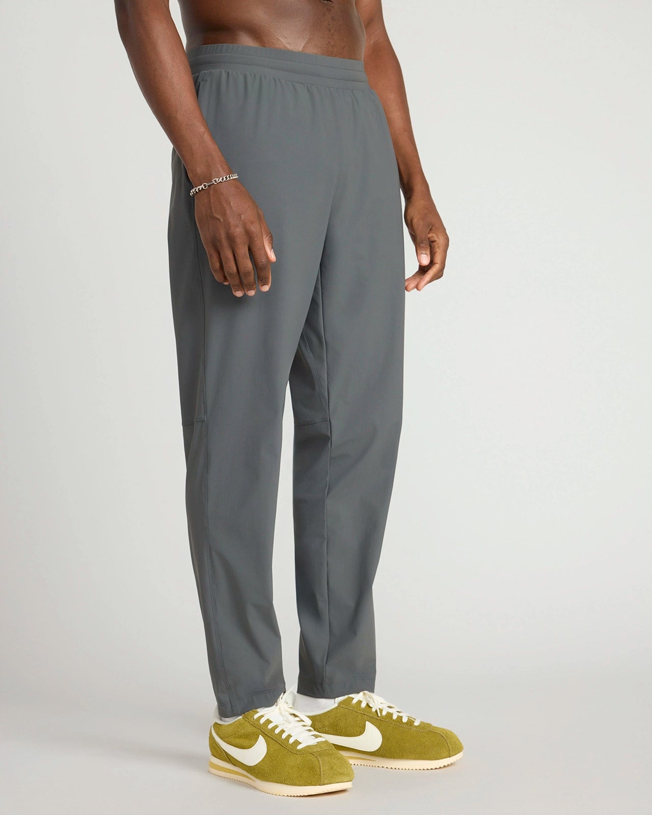 The Active Stretch GRS Certified Recycled Nylon Jogger - Volcanic Ash