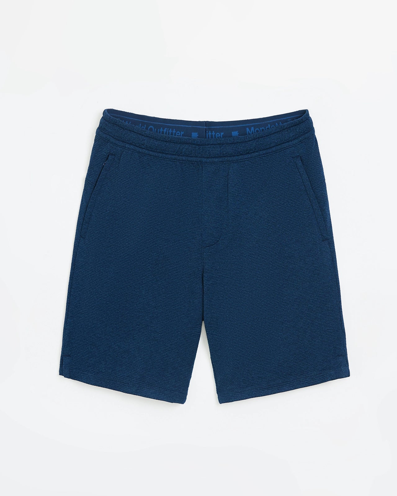 The Active Textured Shorts - Blue Melange