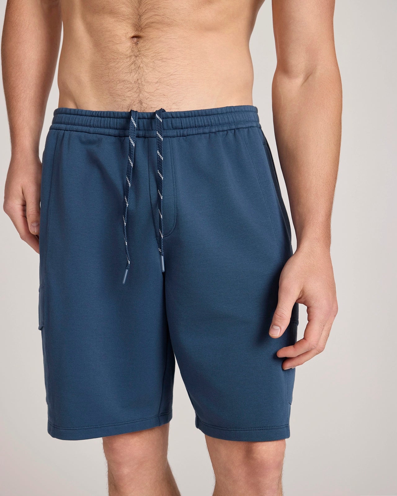 The Active Luxe Organic Cotton Terry Short - Moonlight Ocean